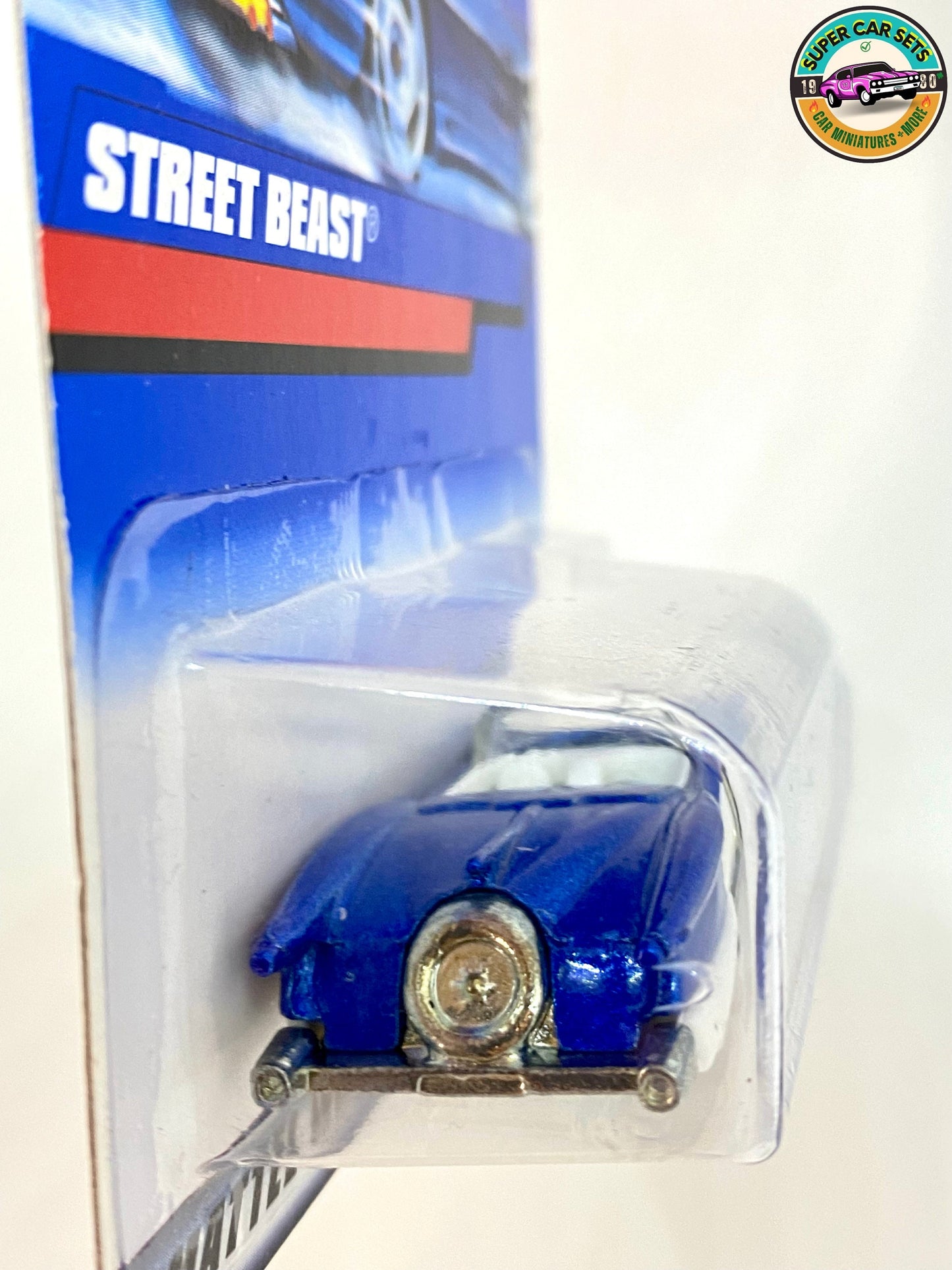 Hot Wheels (VINTAGE) – Street Beast – (blaue und weiße Farbe) (#4312) (Markteinführung 1998)