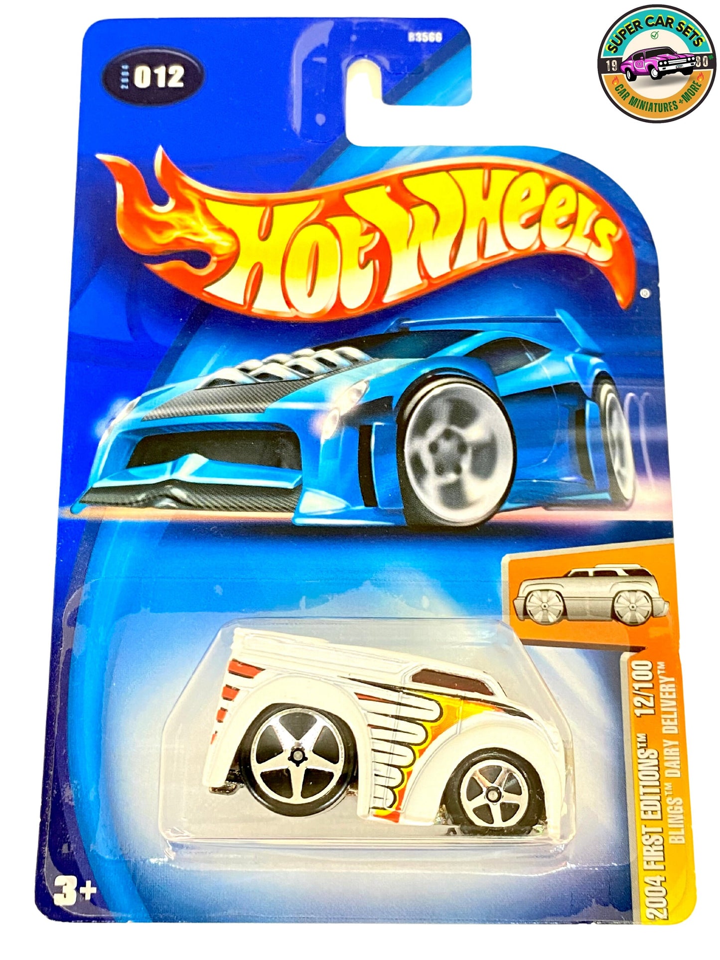 Hot Wheels - (VINTAGE) - 2004 First Editions - Blings Dairy Delivery (Year launched 2003) (012)