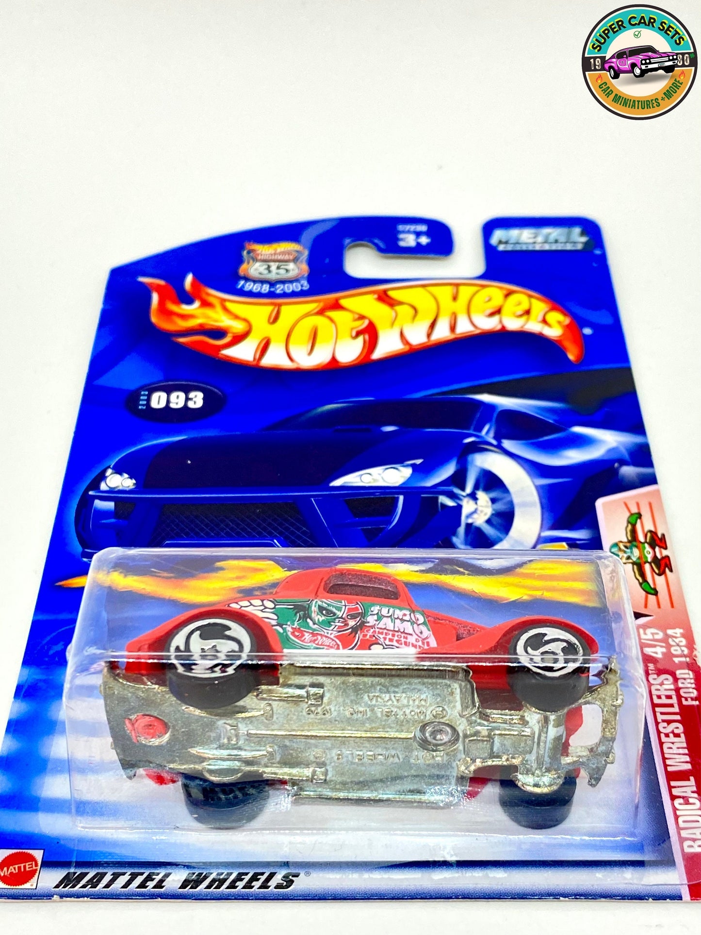 Hot Wheels - (VINTAGE) - Sumo Samo Radical Wrestlers Ford 1934 (Year launched 2003)