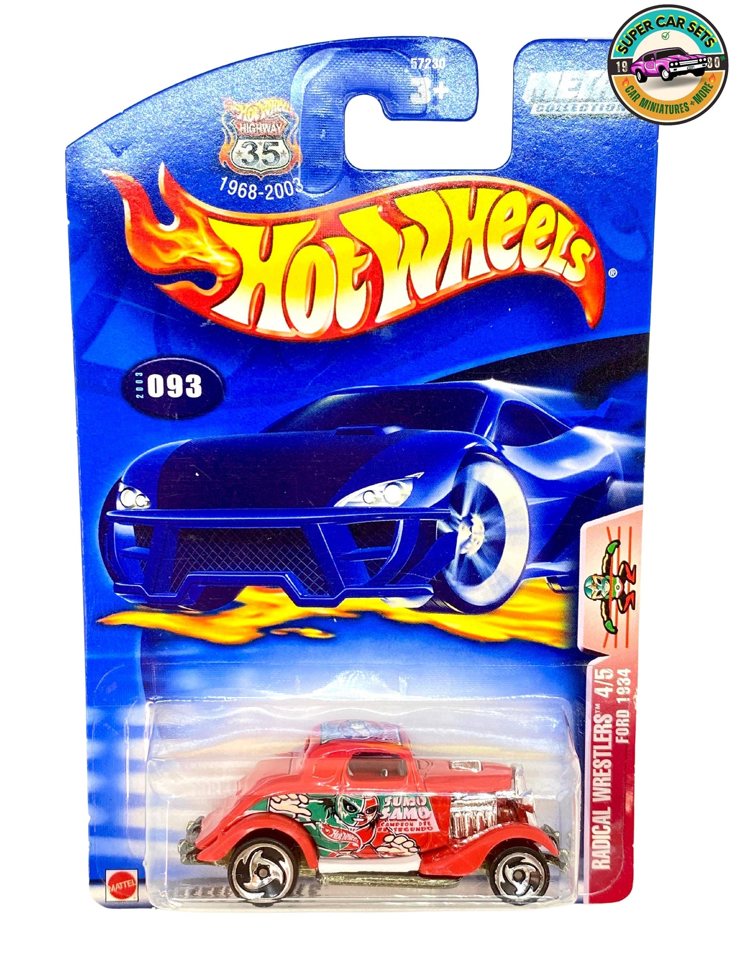 Hot Wheels - (VINTAGE) - Sumo Samo Radical Wrestlers Ford 1934 (année de lancement 2003)