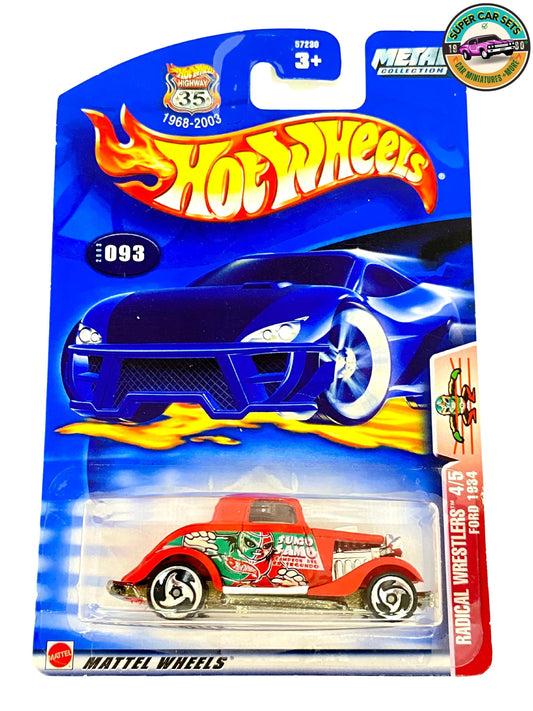 Hot Wheels - (VINTAGE) - Sumo Samo Radical Wrestlers Ford 1934 (année de lancement 2003)