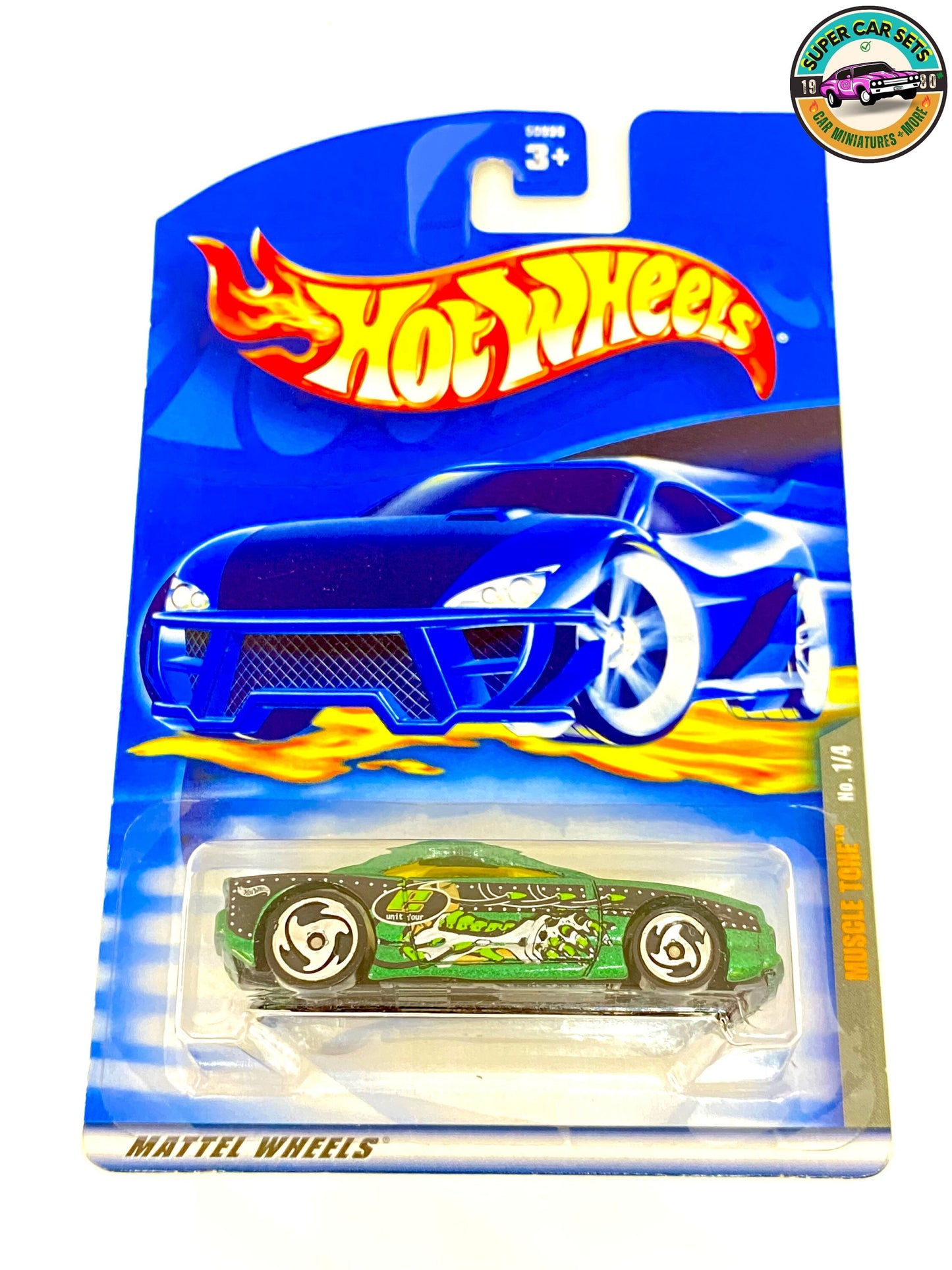 Hot Wheels - (VINTAGE) - Muscle Tone (1/4) (#061) (50096) (Year launched 2001)