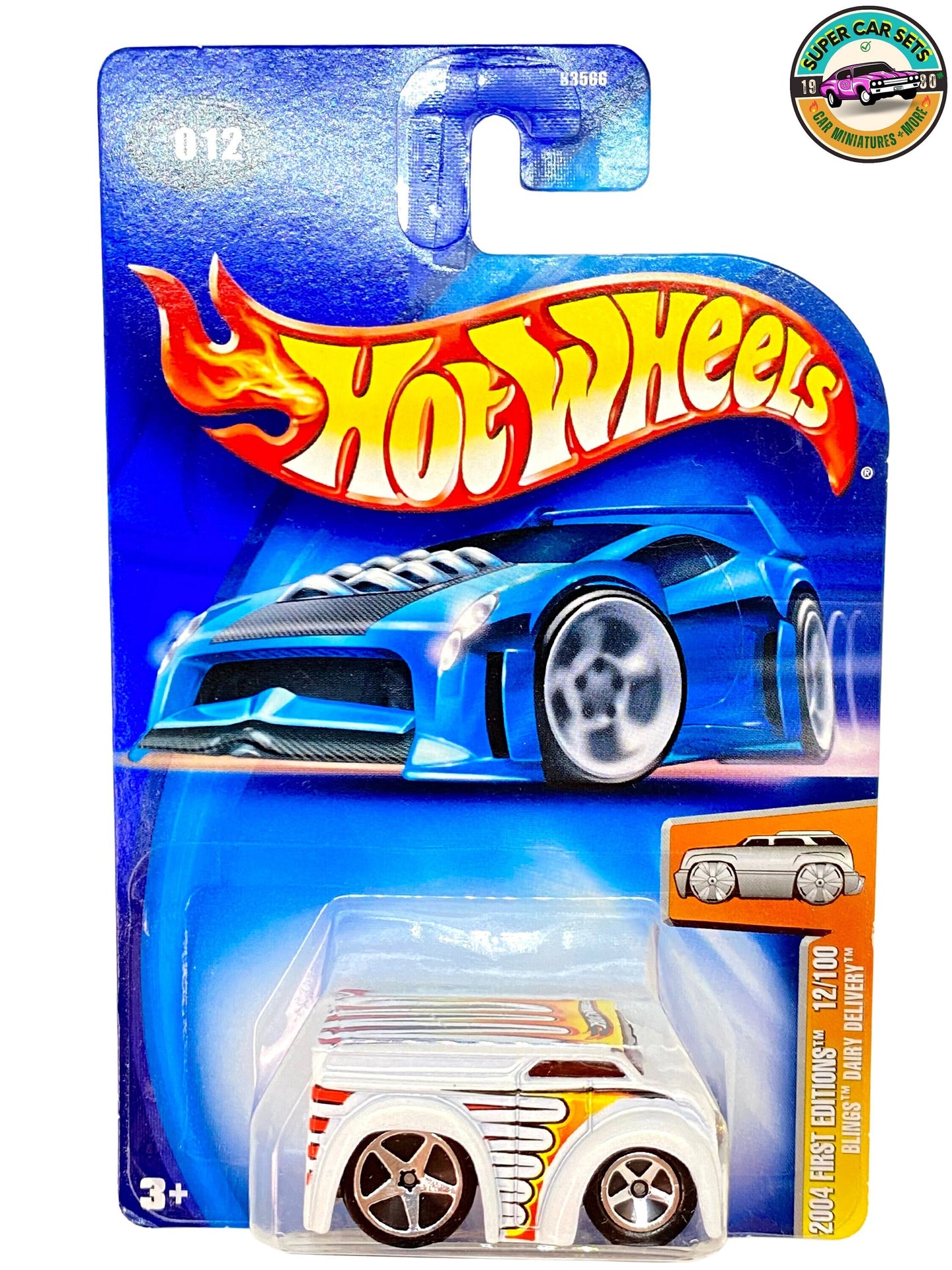 Hot Wheels - (VINTAGE) - 2004 First Editions - Blings Dairy Delivery (Year launched 2003) (012)