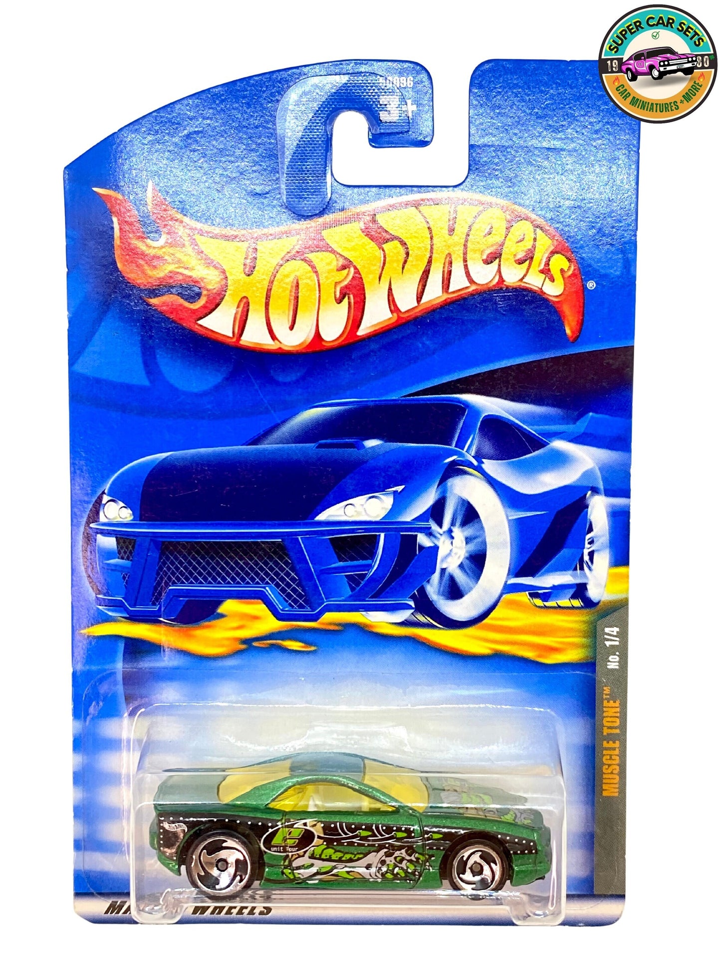 Hot Wheels - (VINTAGE) - Muscle Tone (1/4) (#061) (50096) (Year launched 2001)