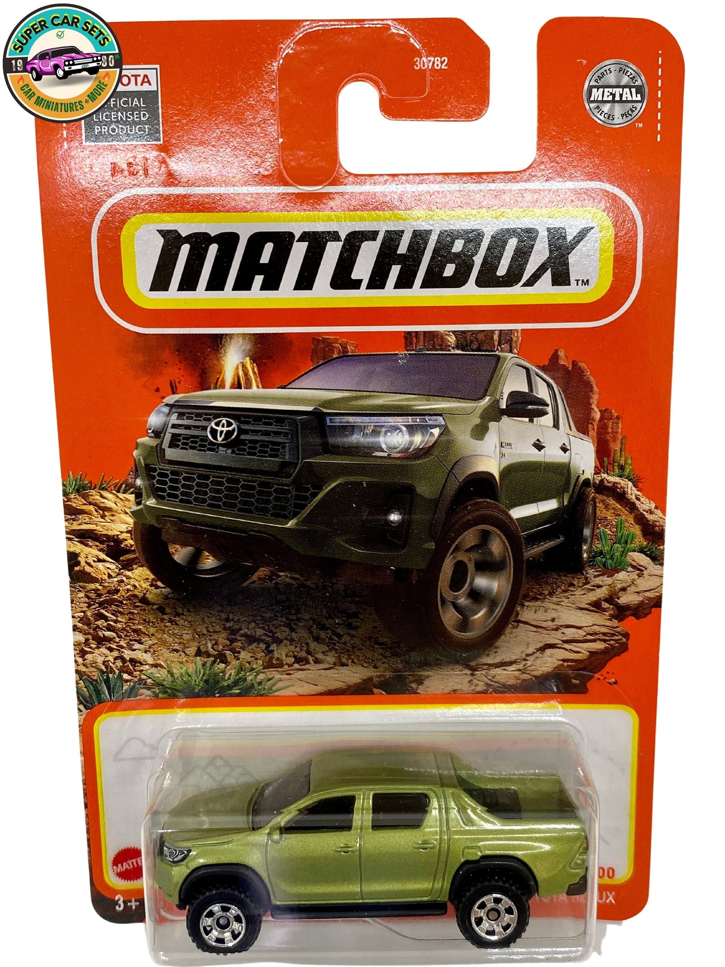 Matchbox - 2018 Toyota Hilux (green colour) - (40/100)