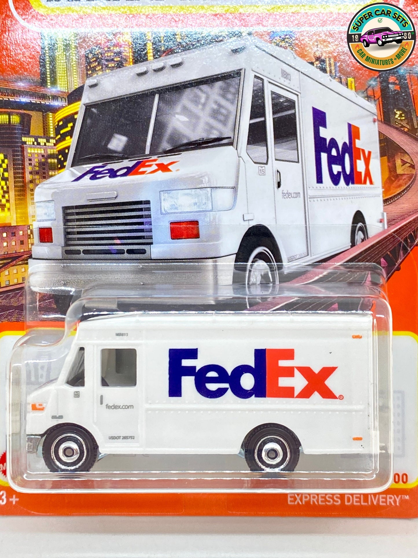 Streichholzschachtel – Expressversand – FedEx