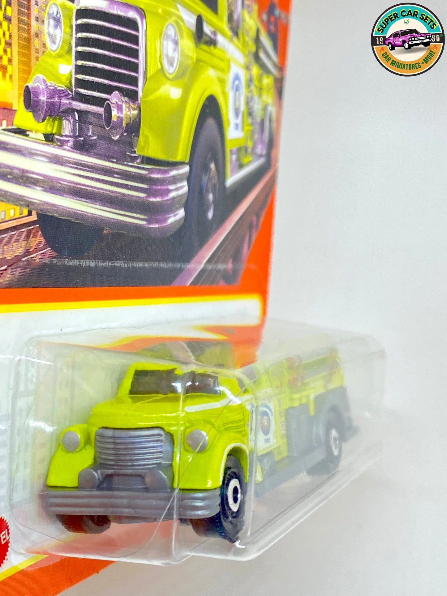 Matchbox - MBX Fire Dasher (60/100) (couleur jaune et argent)