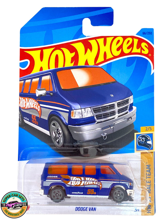 Hot Wheels - Équipe de course HW 55 - (2/5) - Dodge Van