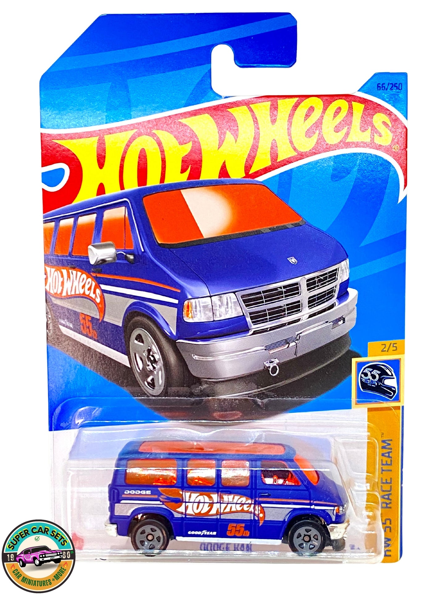 Hot Wheels - Équipe de course HW 55 - (2/5) - Dodge Van