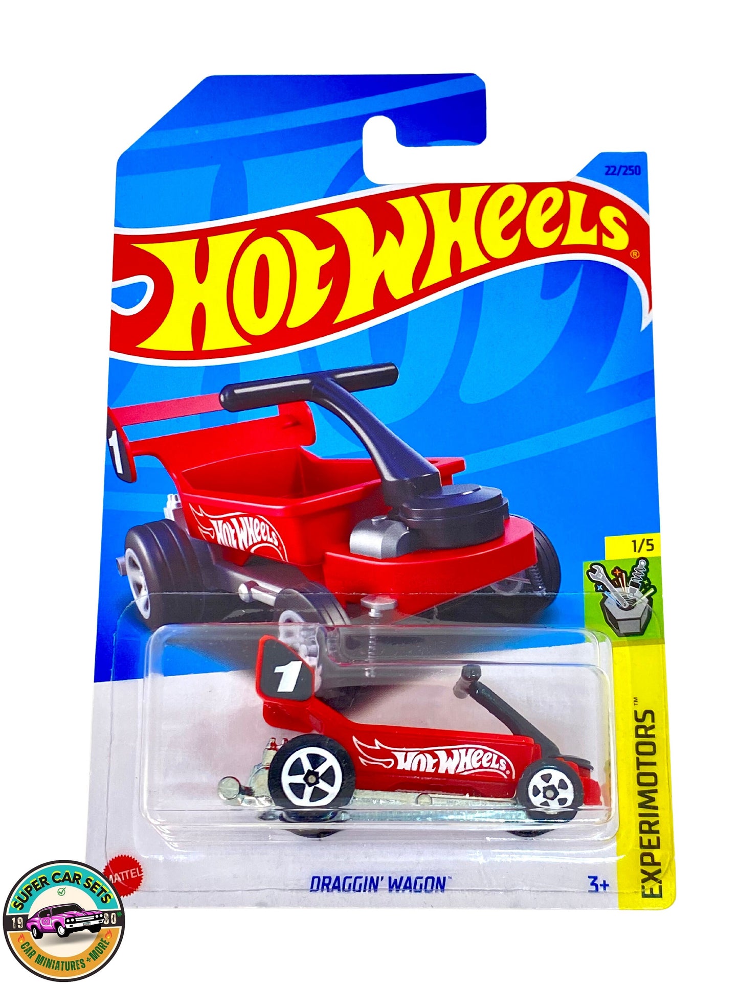 Hot Wheels - Experimotors - (1/5) - Draggin’ Wagon