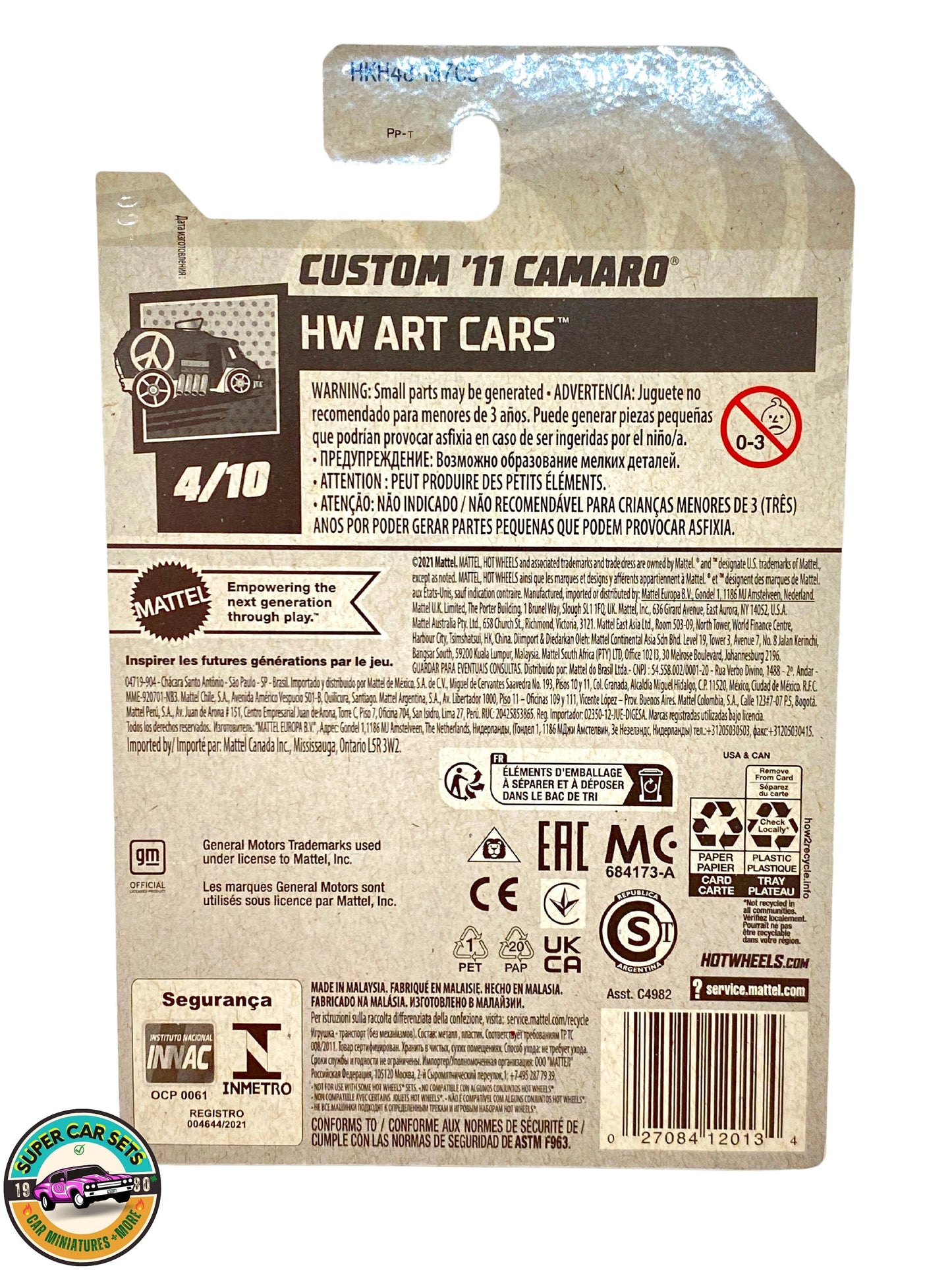 Hot Wheels – HW Art Cars – (4/10) – Custom '11 Camaro