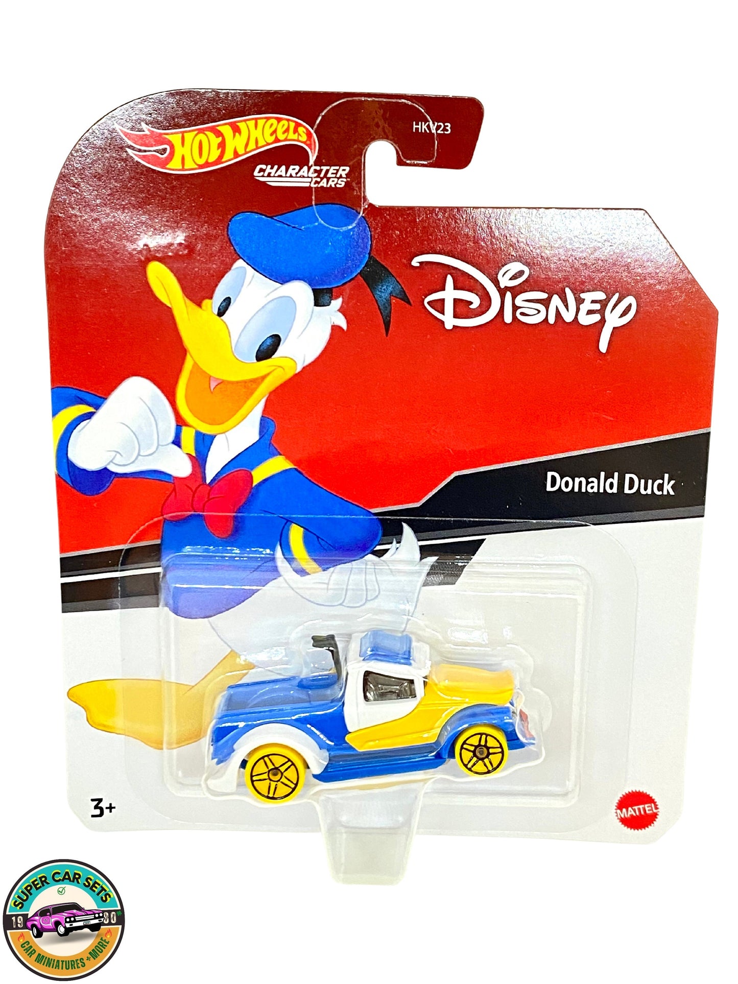 Donald Duck – Hot Wheels Charakterautos Disney