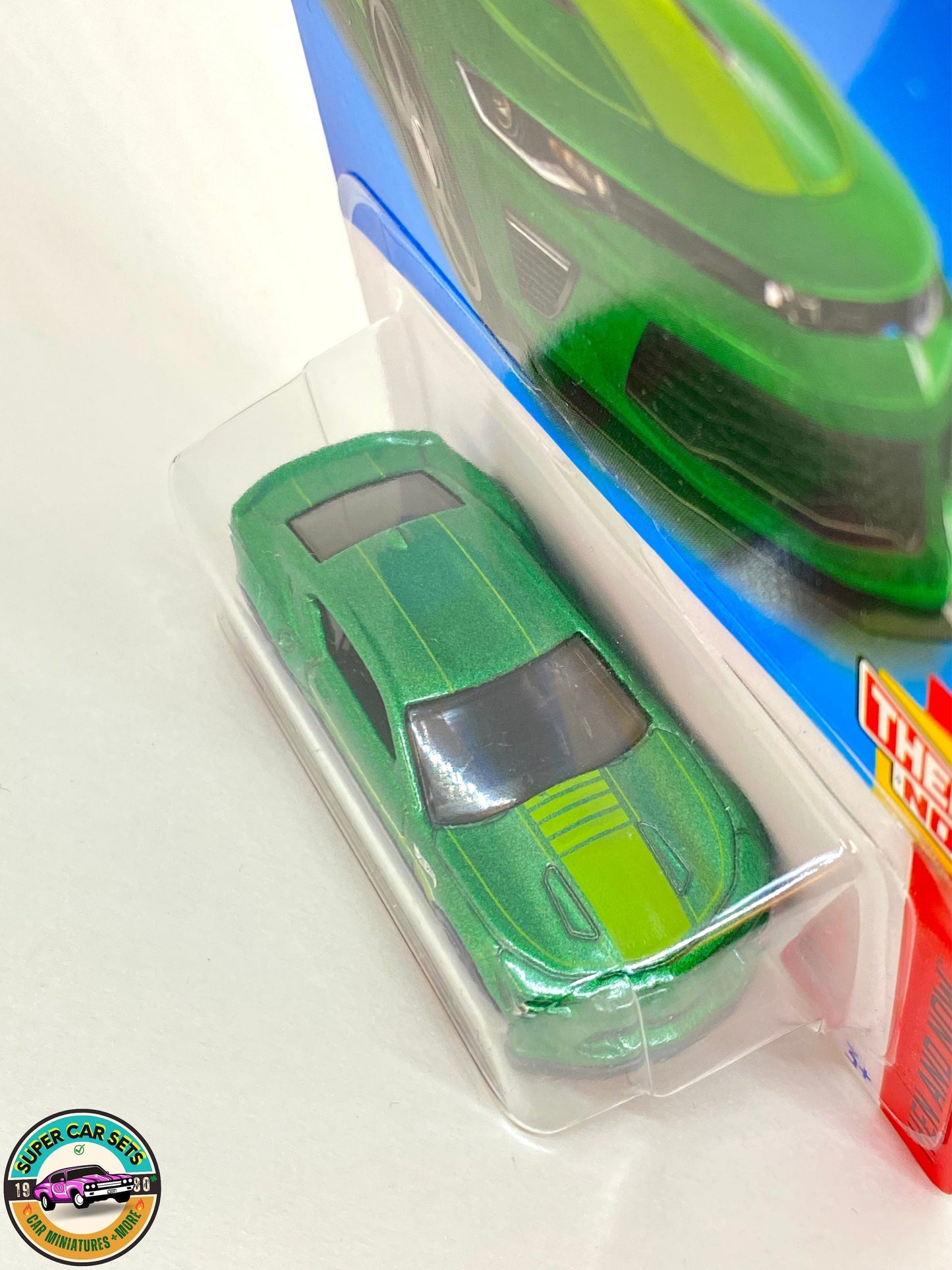 Hot Wheels - Then and Now - (4/10) ( 219/250) - ’18 Camaro SS (green colour)