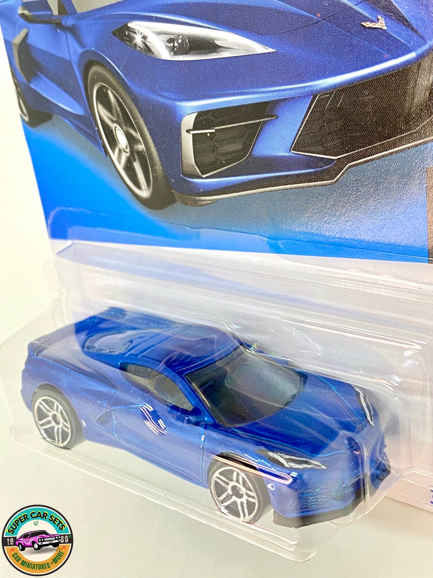 Hot Wheels – Fabrikfrisch – (3/10) (106/250) – 2020 Corvette (blaue Farbe)