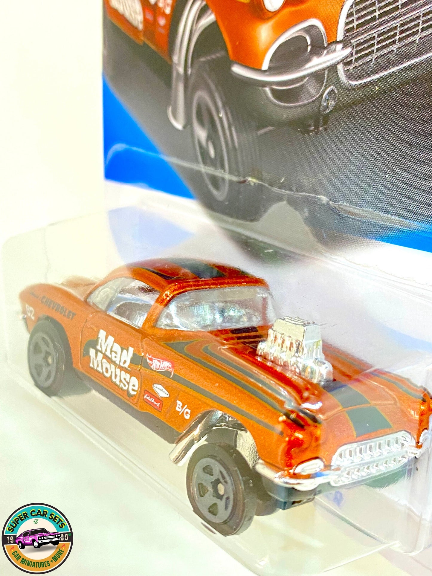 Hot Wheels - Bande de traînée HW - (7/10) (225/250) - Corvette Gasser '62