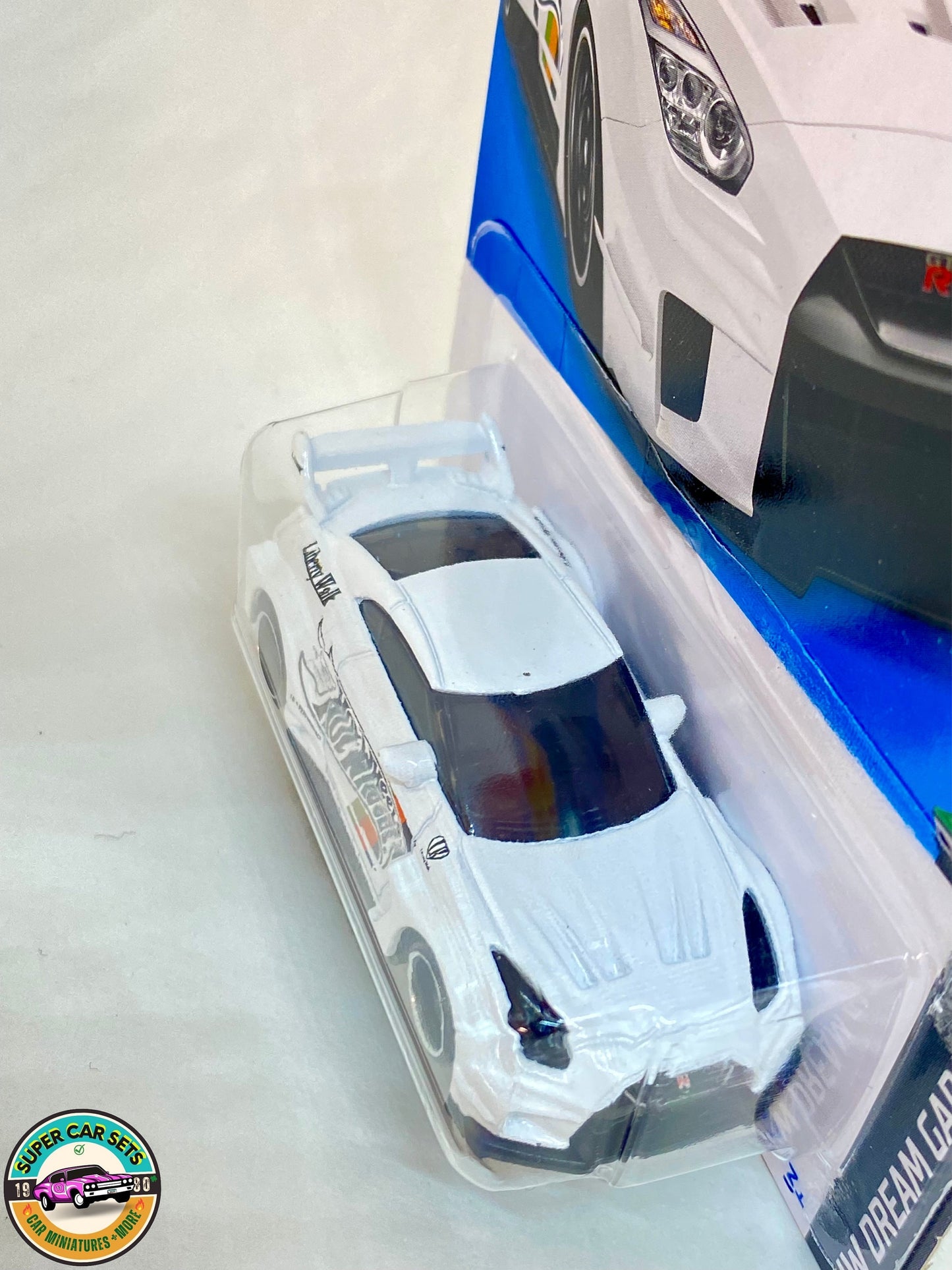 Hot Wheels - HW Dream Garage - (5/5) (154/250) - Lb-Silhouette Works GT Nissan 35GT-RR Ver.2 (white colour)