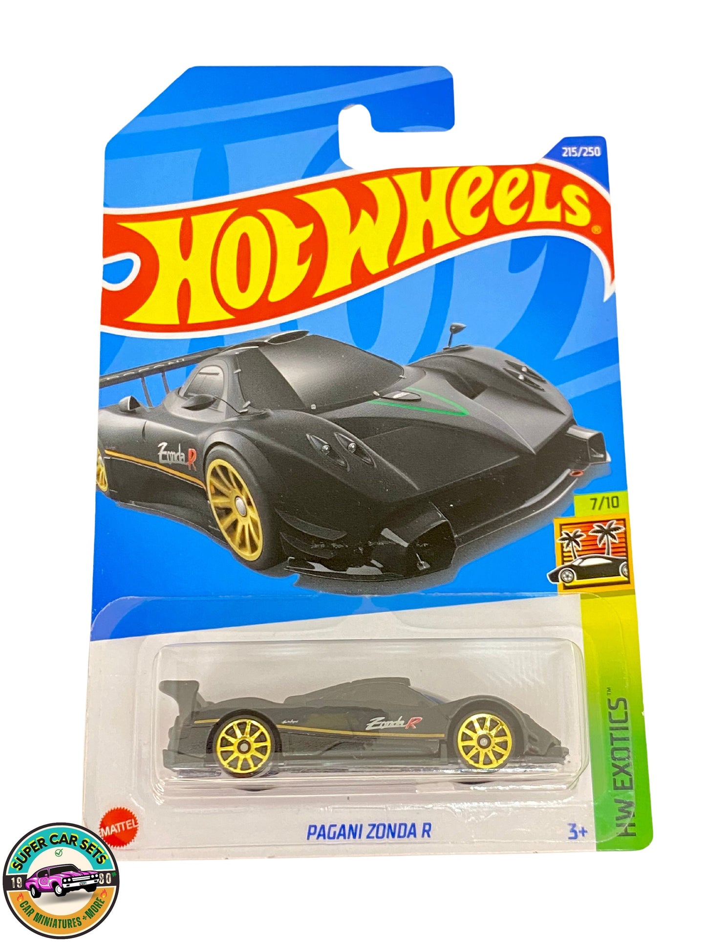 Hot Wheels - HW Exotics - (7/10) (215/250) - Pagani Zonda R (black colour)