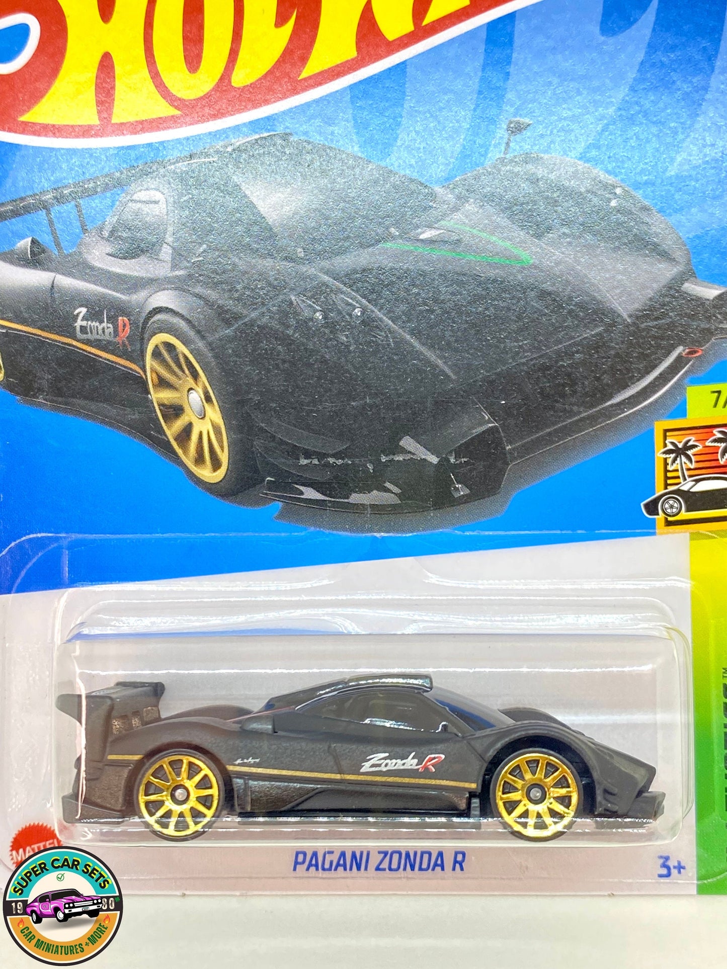 Hot Wheels - HW Exotics - (7/10) (215/250) - Pagani Zonda R (black colour)