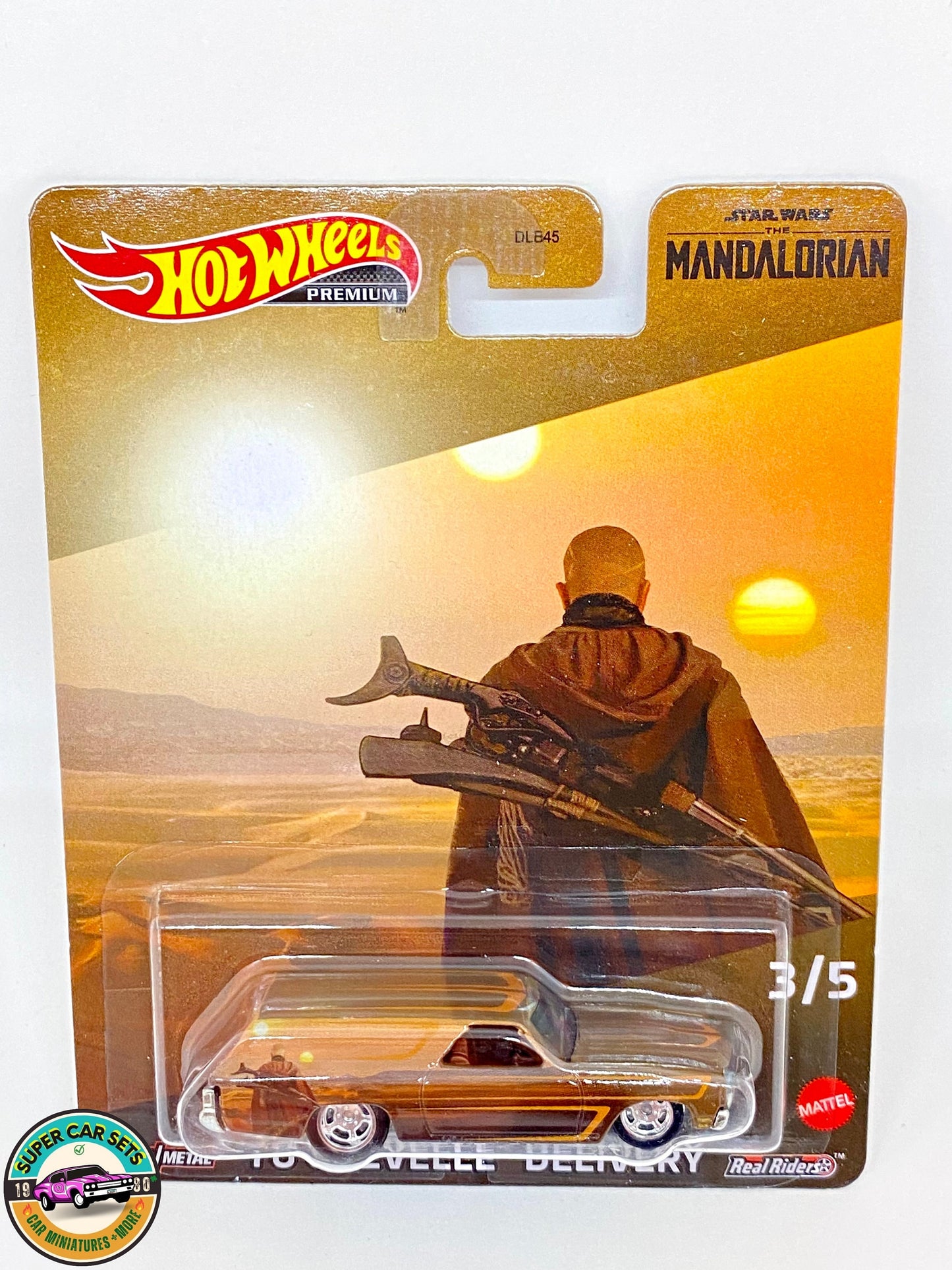 Hot Wheels Premium – Star Wars Mandalorian – (3/5) – Chevelle-Lieferung aus dem Jahr 1970