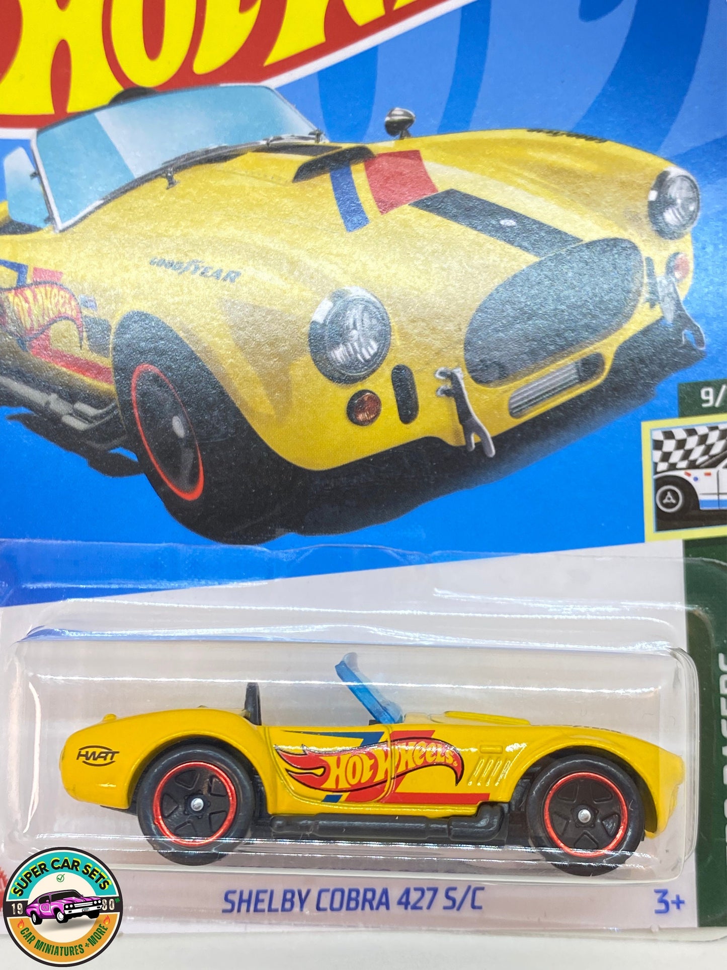 Hot Wheels - Coureurs rétro - (9/10) (152/250) - Shelby Cobra 427 S/C