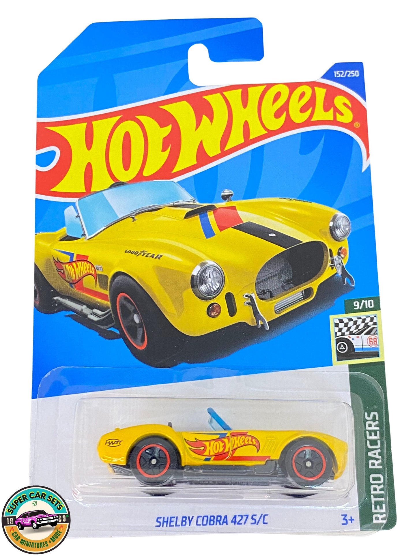 Hot Wheels - Retro Racers - (9/10) (152/250) - Shelby Cobra 427 S/C