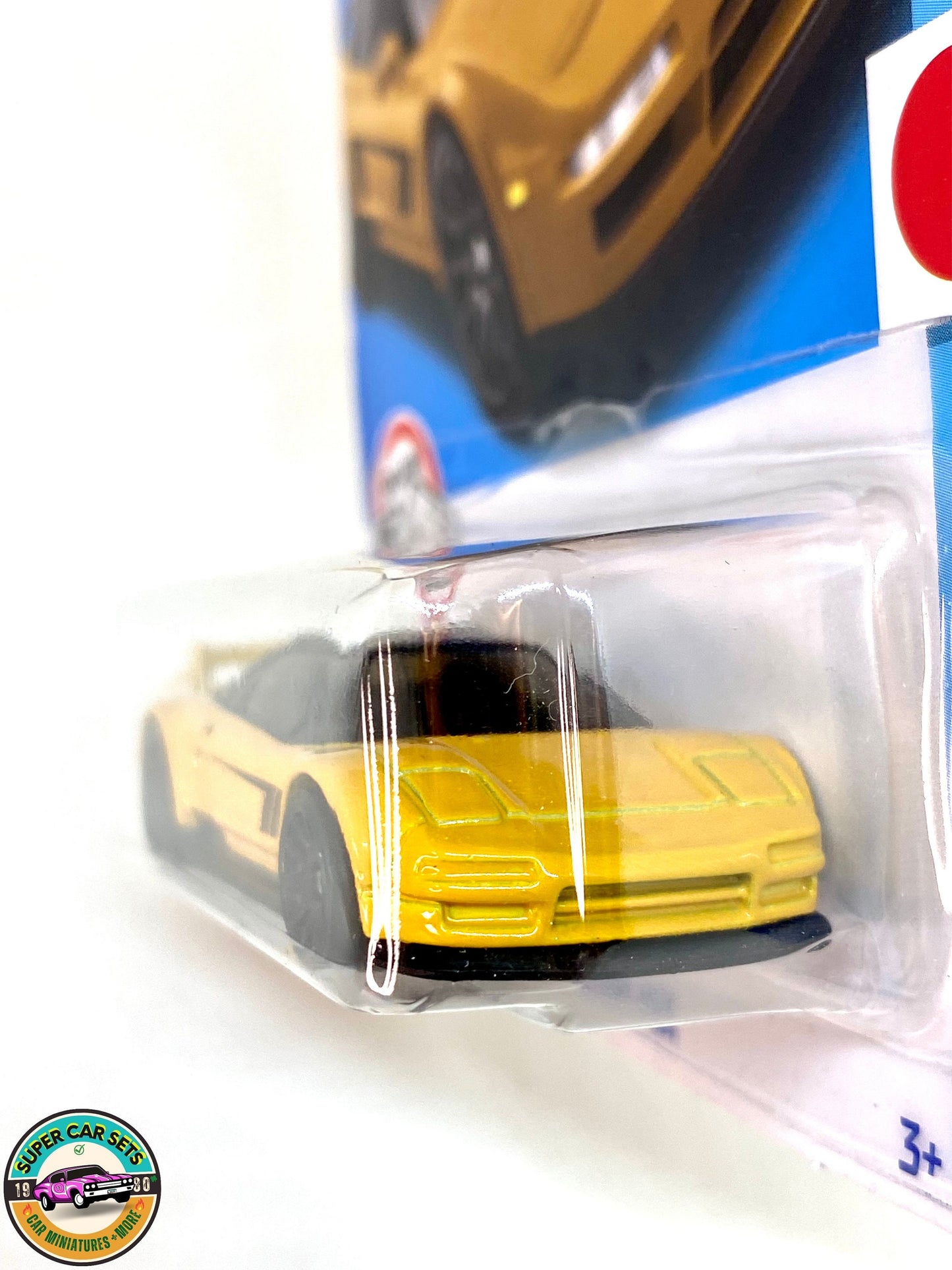 HW J-Imports – (6/10) (144/250) – Acura NSX '90 (gelbe Farbe) – Hot Wheels