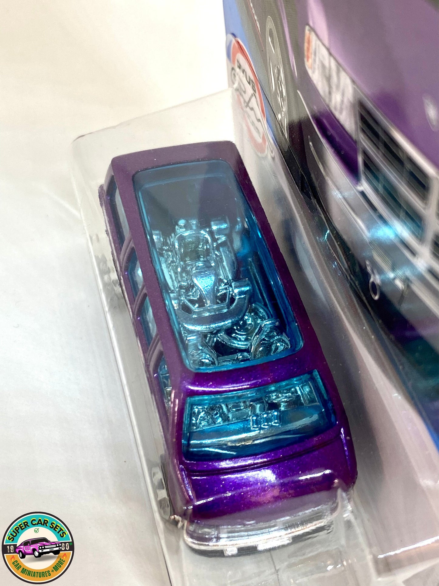 HW Metro - (6/10) (55/250) - Dodge Van (couleur violette HW Kart Co.) - Hot Wheels