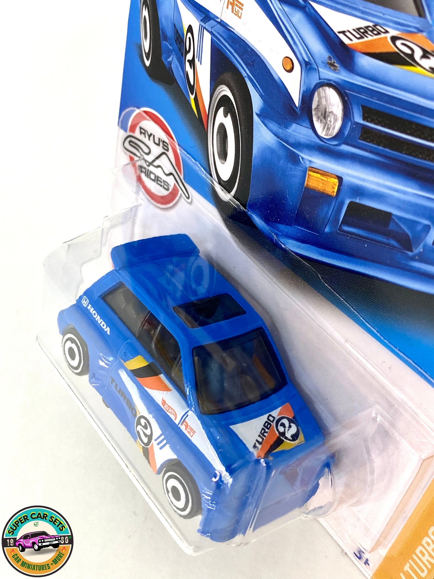 HW Turbo – (2/10) (13/250) – '85 Honda City Turbo II (blaue Farbe) – Hot Wheels