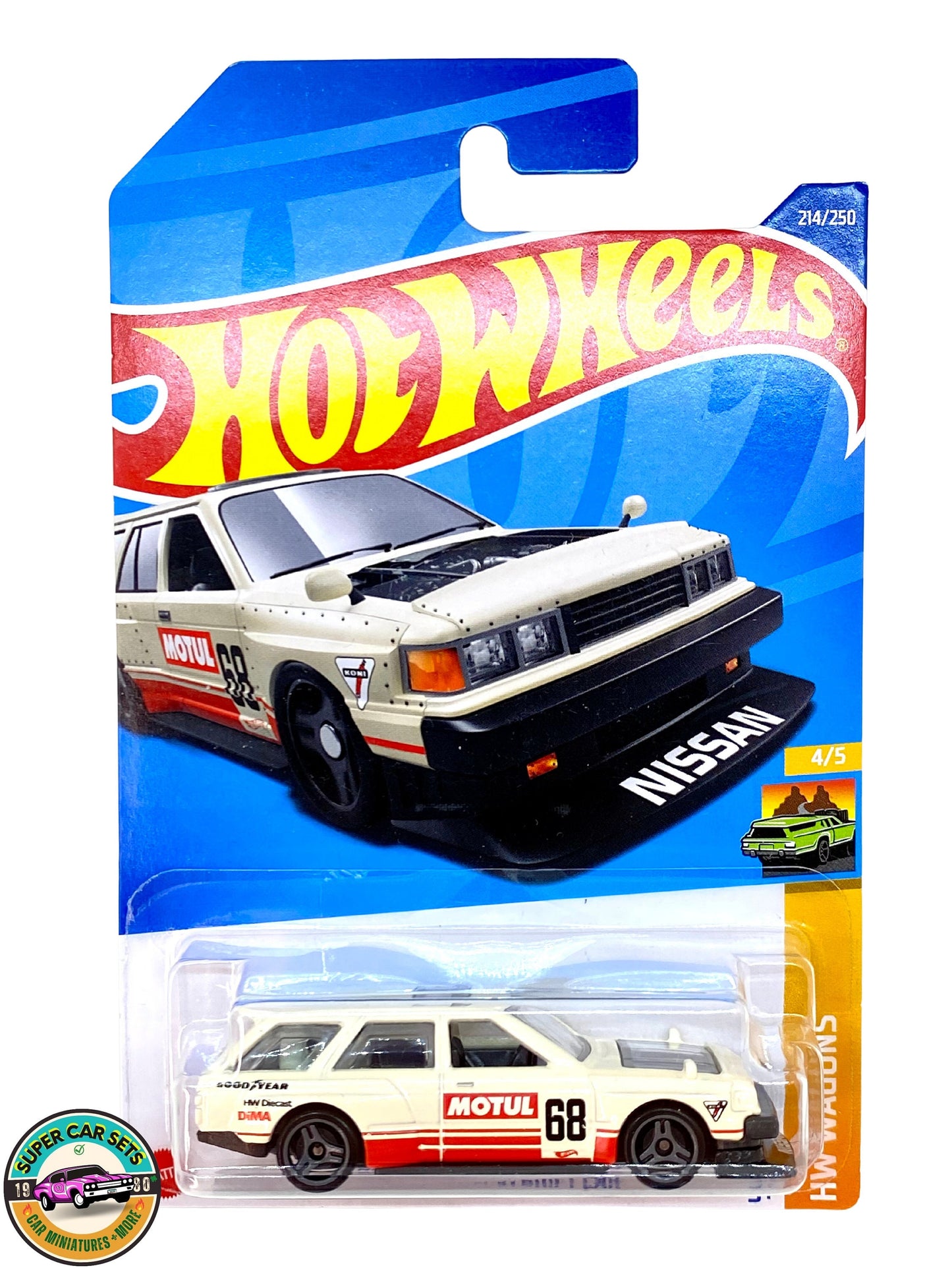 HW Wagons – (4/5) (214/250) – Nissan Maxima Drift Car – Hot Wheels