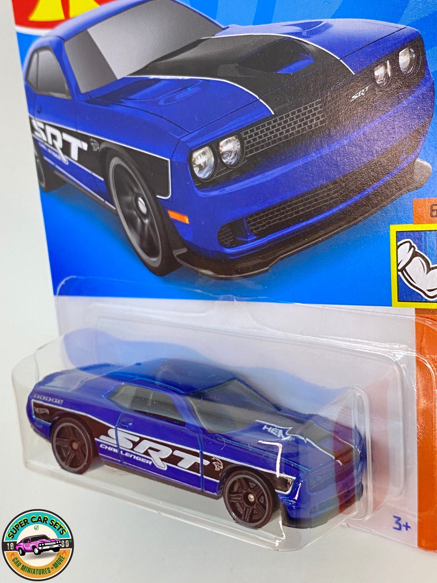 Muscle Mania - (6/10) (235/250) - '15 Dodge Challenger SRT (couleur bleue) Hot Wheels