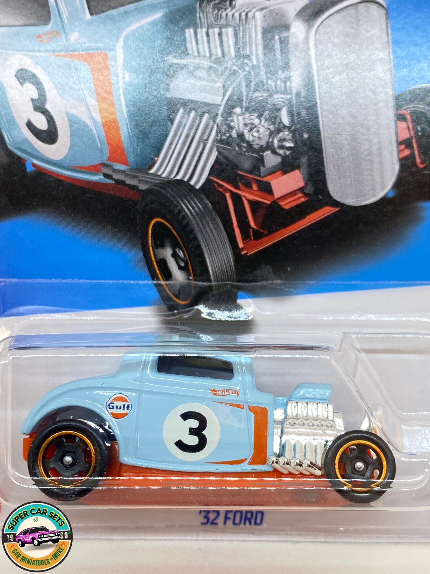 Rod Squad - (5/5) (237/250) - Ford '32 (Golfe + couleur bleu clair) Hot Wheels