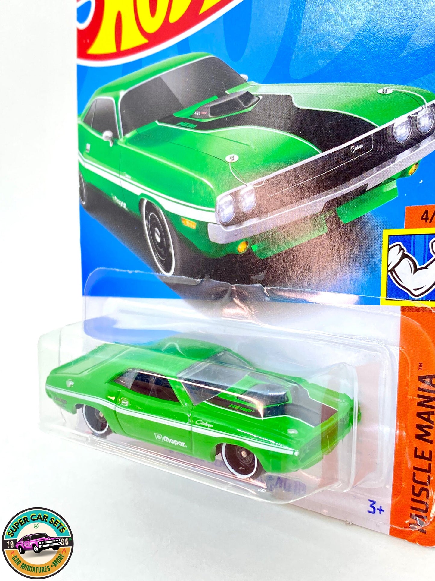 70 Dodge Hemi Challenger – (4/10) – Muscle Mania Hot Wheels