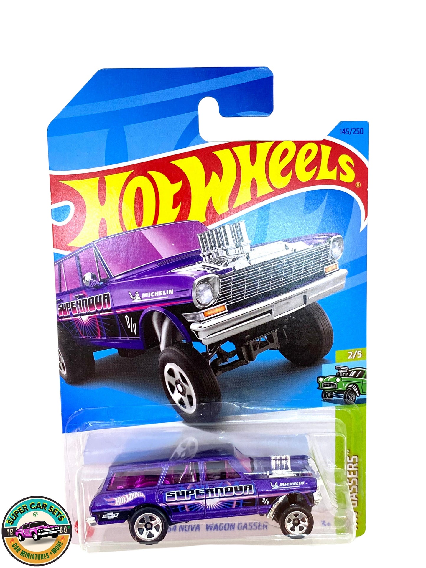 64 Nova Wagon Gasser - Hot Wheels - HW Gassers - 2023 (2/5)