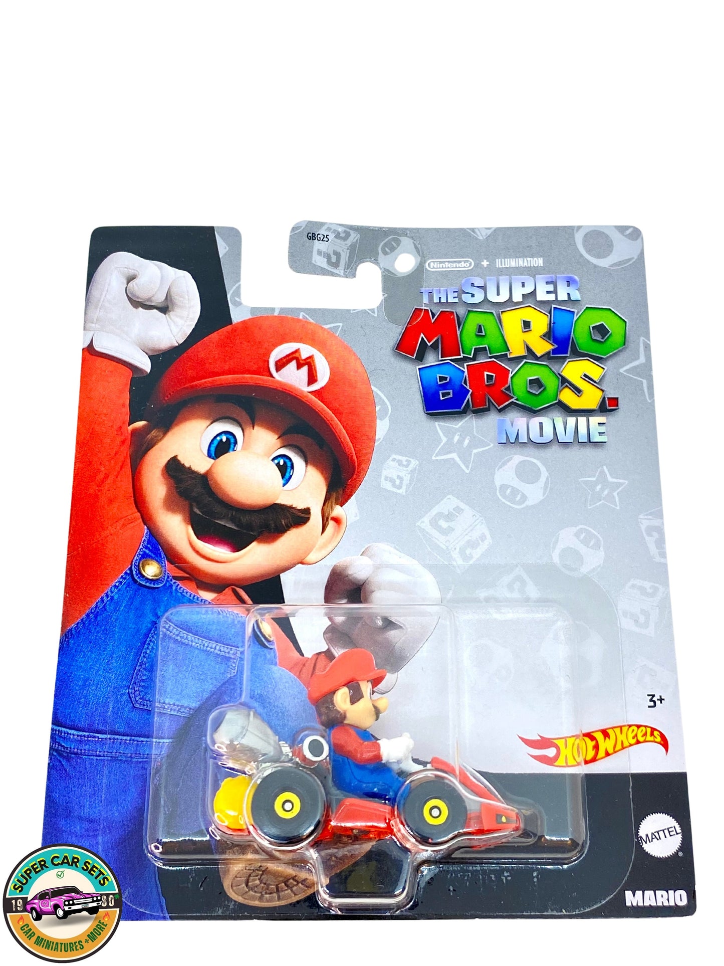 The Super Mario Brothers Movie - Mario (Kart) - Hot Wheels Premium