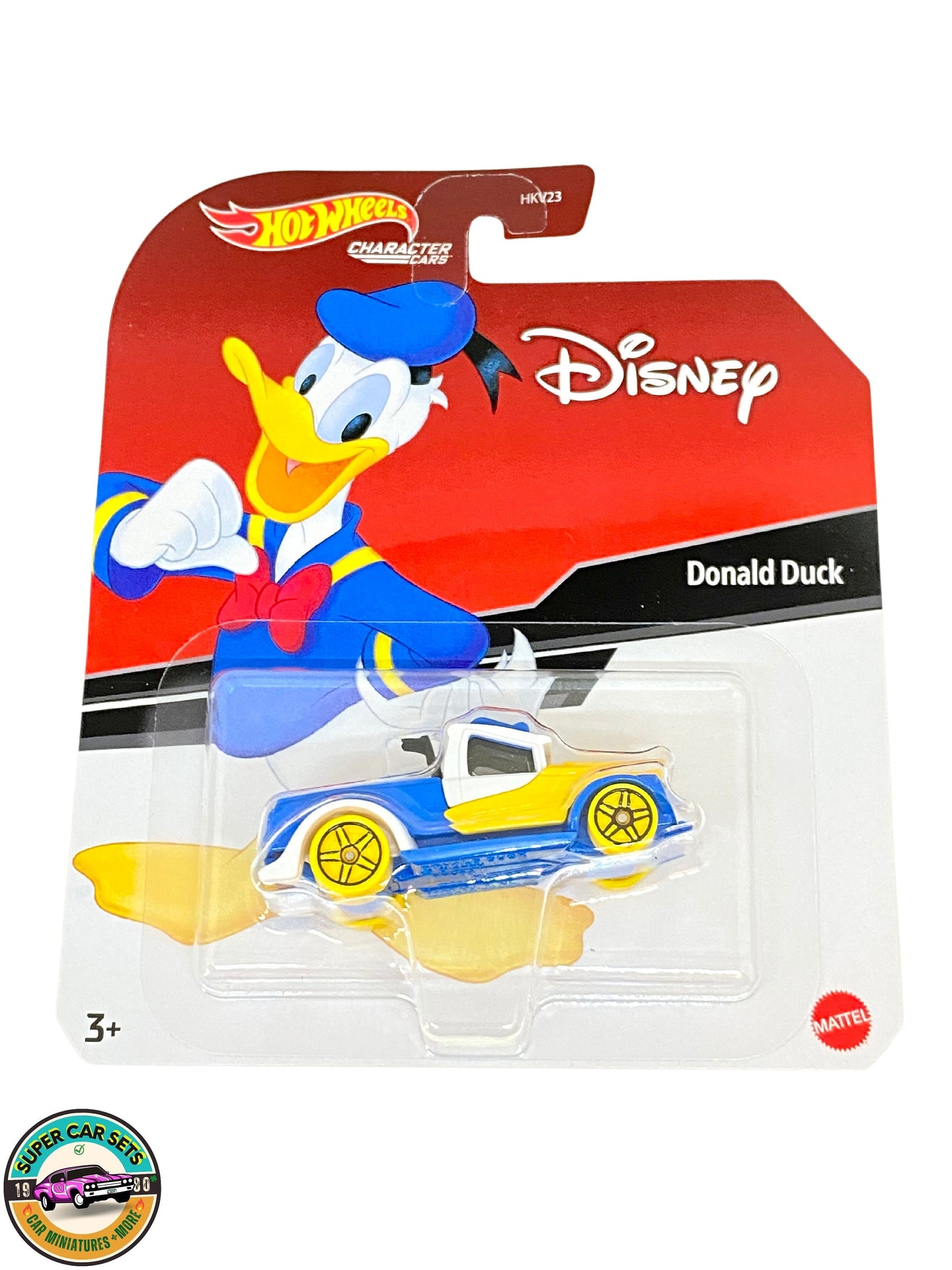 Donald Duck - Personnage Hot Wheels Cars Disney