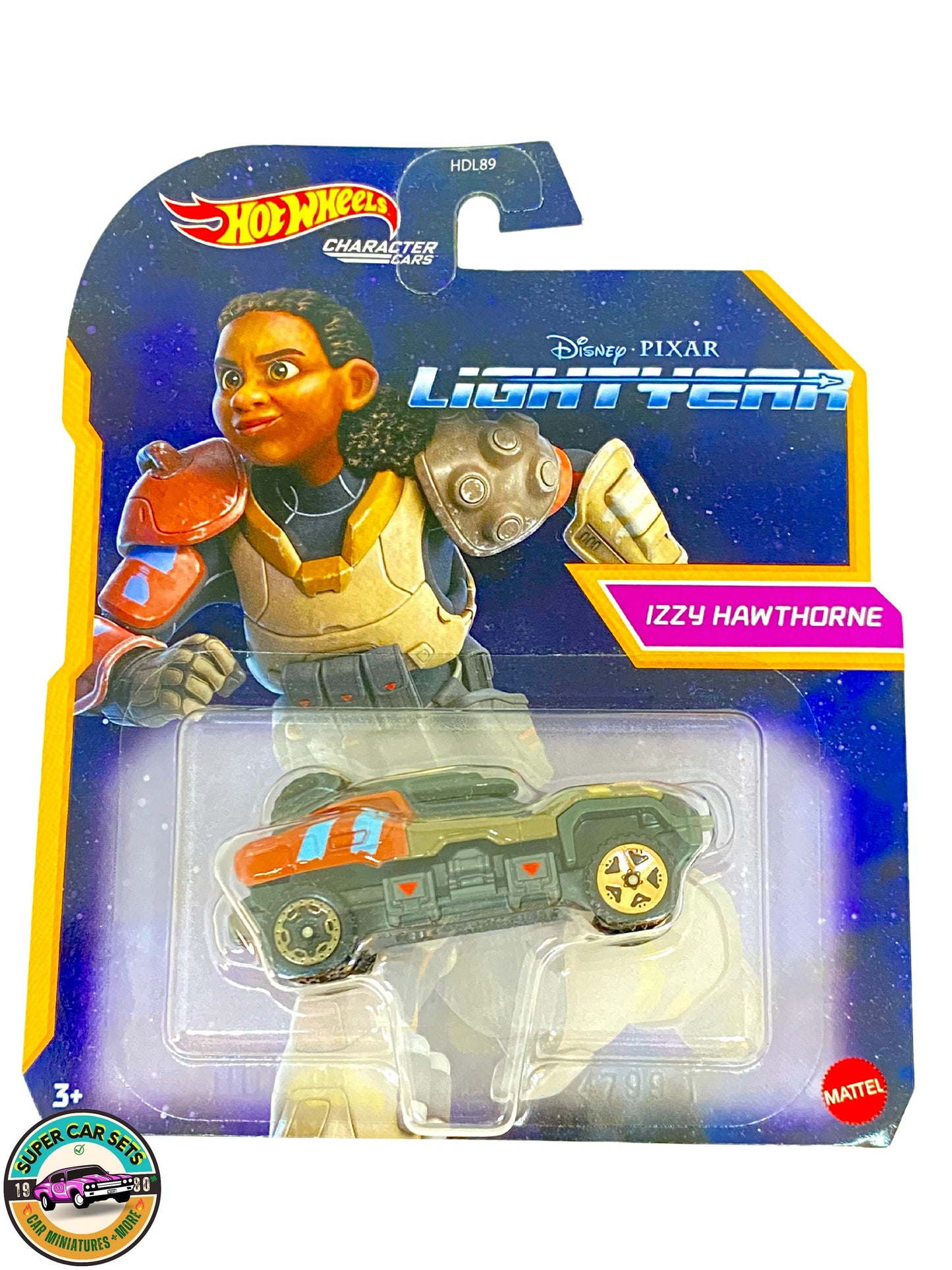 Lightyear - Izzy Hawthorne - Hot Wheels - Character Cars - Disney Pixar