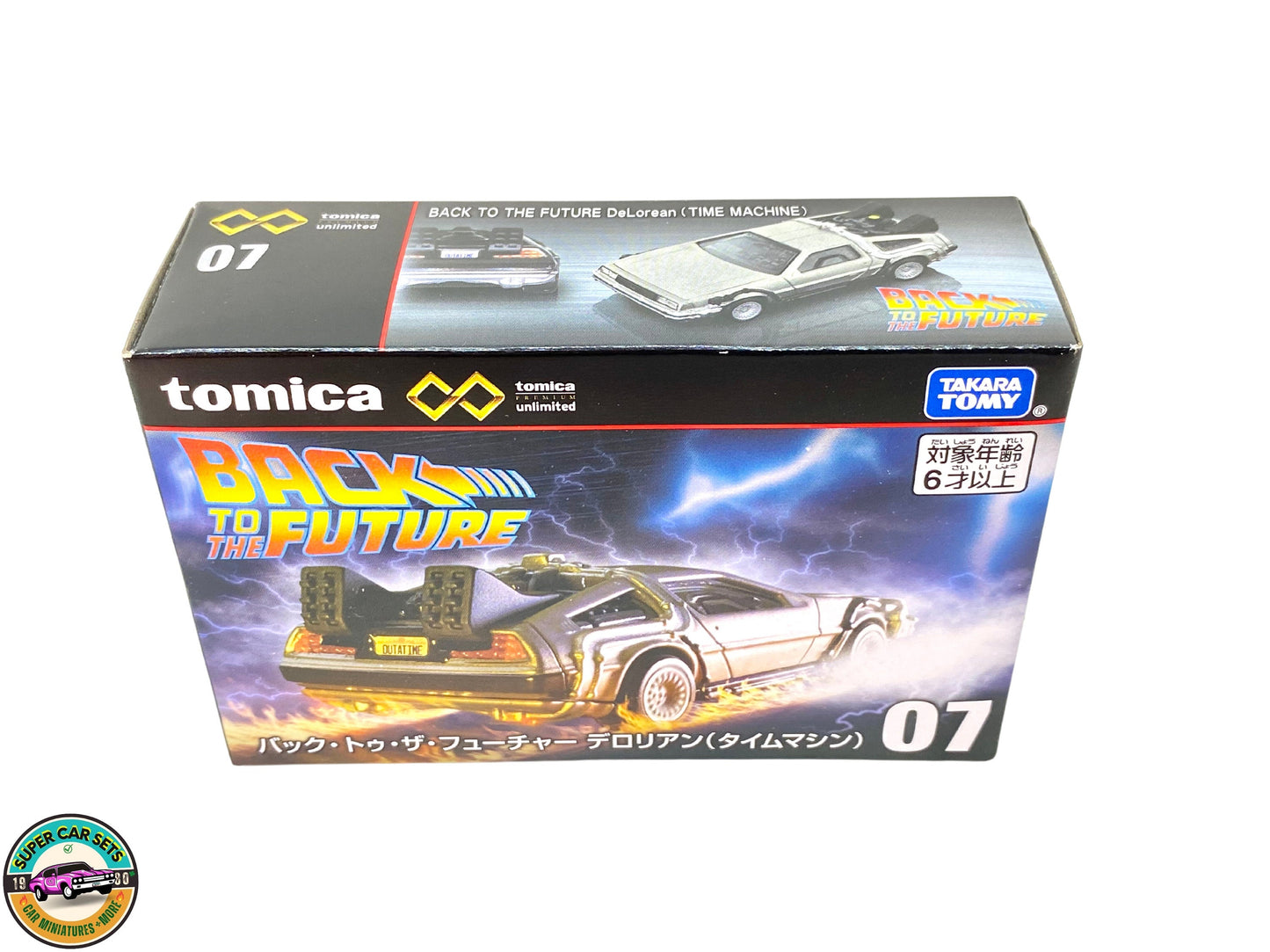 Zurück in die Zukunft – DeLorean (Time Machine) – Tomica Premium Unlimited (#7)