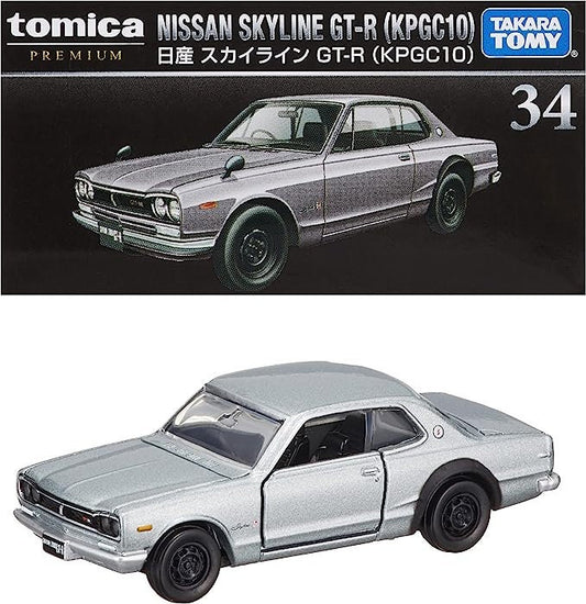 Nissan Skyline GT-R (KPGC10) (1:61 scale) - Tomica Premium (#34)