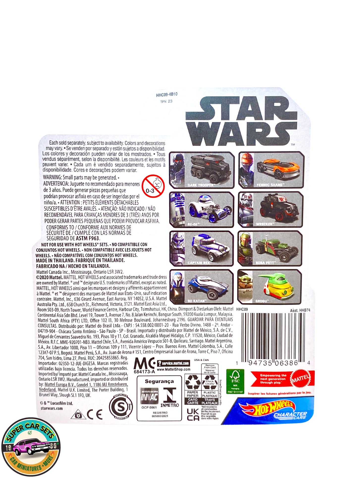 Star Wars - Wrecker - Hot Wheels Character Cars