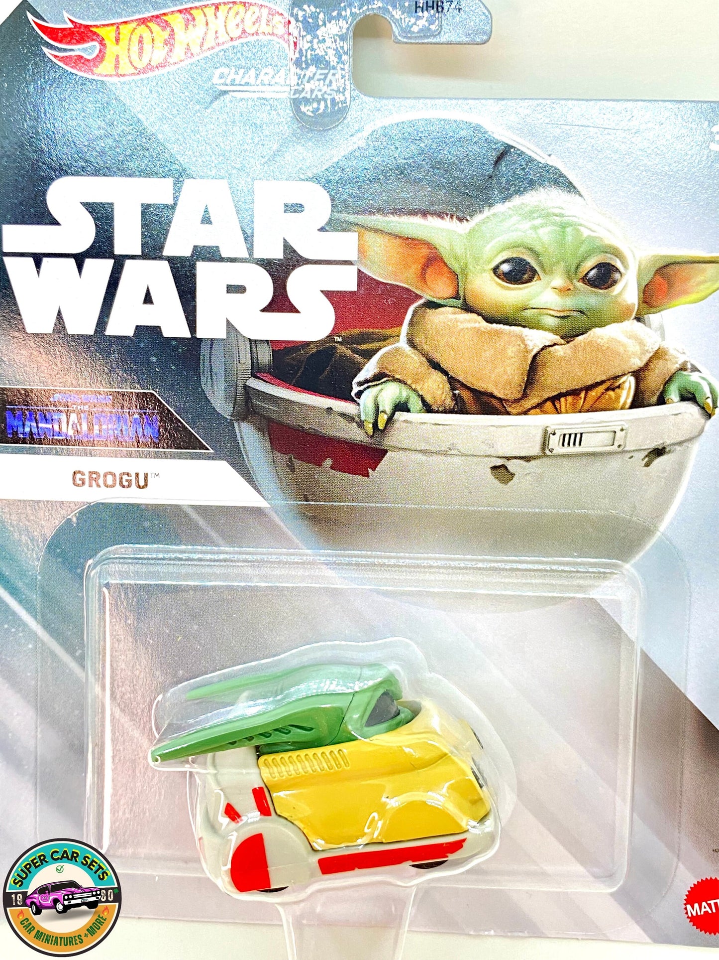 Star Wars - Grogu - Voitures de personnages Hot Wheels