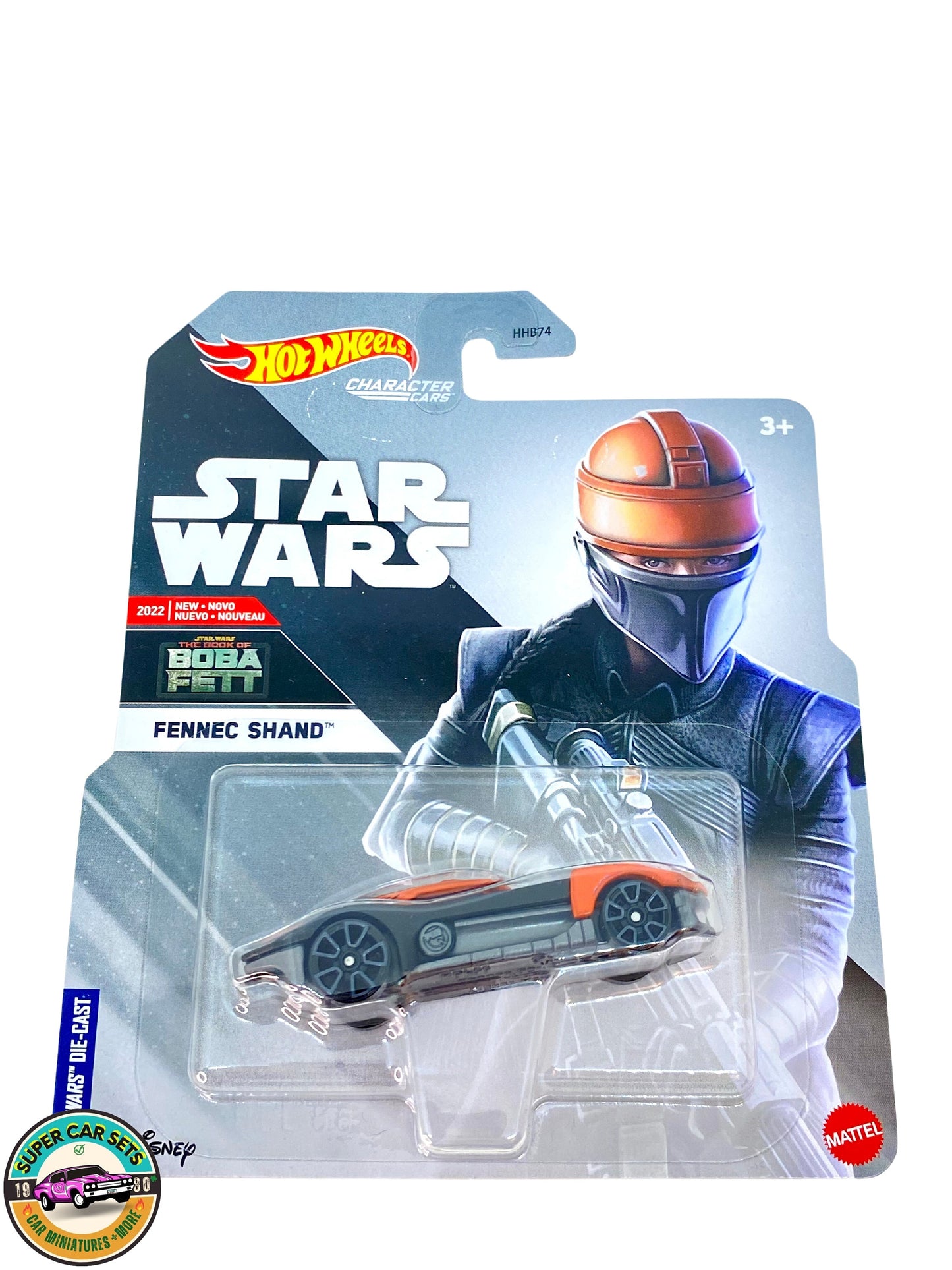 Star Wars - Fennec Shand - Voitures de personnages Hot Wheels