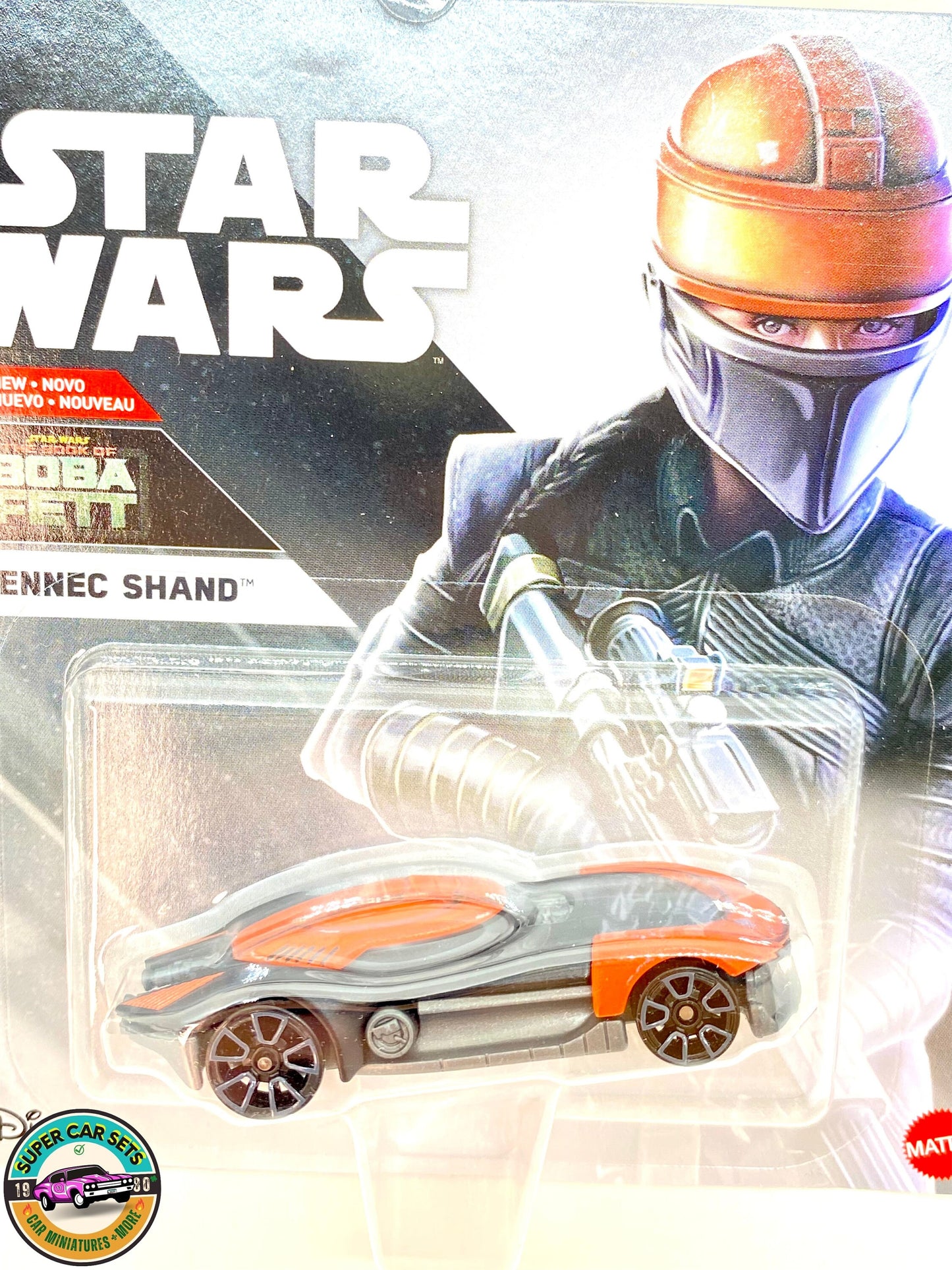 Star Wars - Fennec Shand - Voitures de personnages Hot Wheels