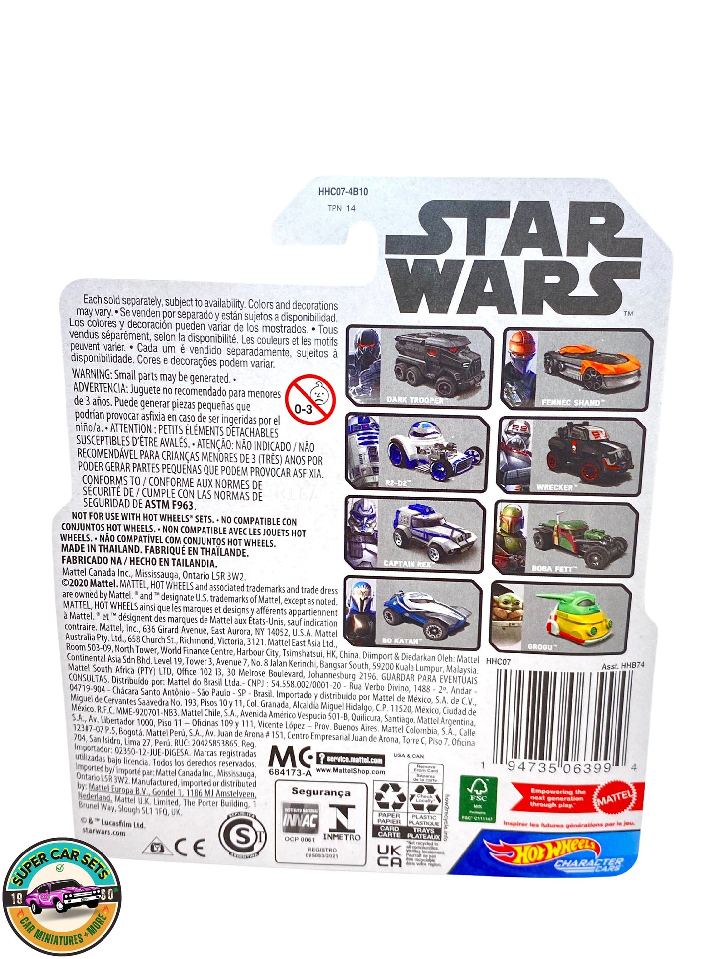 Star Wars - R2-D2 - Voitures de personnages Hot Wheels