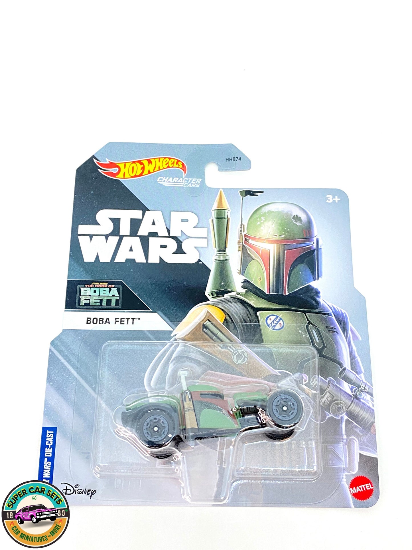 Star Wars - Boba Fett - Voitures de personnages Hot Wheels