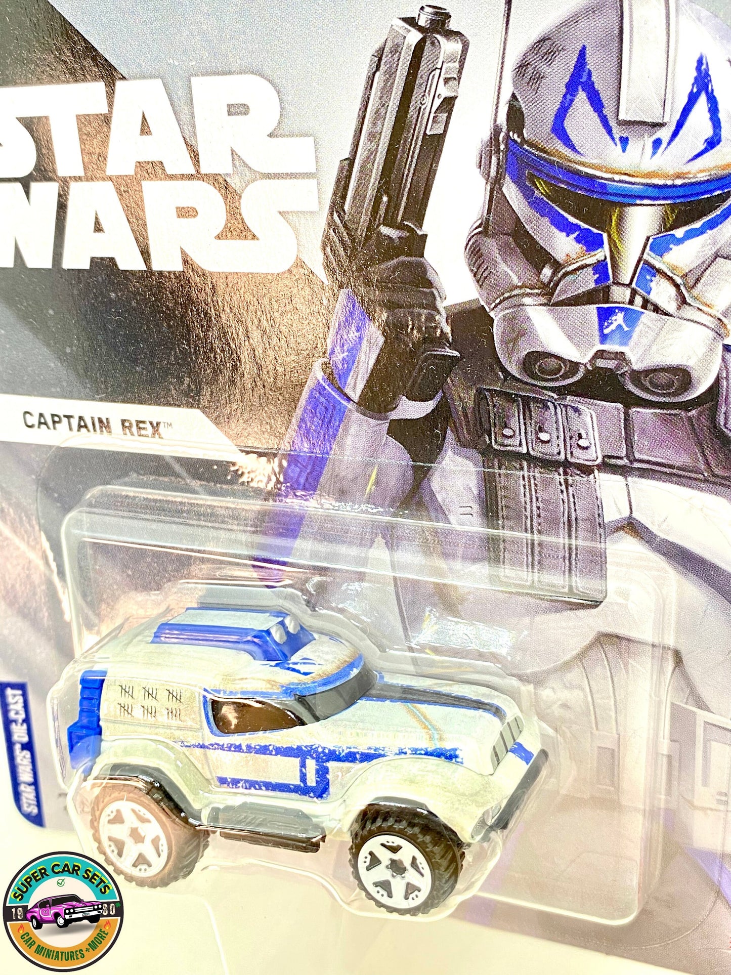 Star Wars – Captain Rex – Hot Wheels Charakterautos