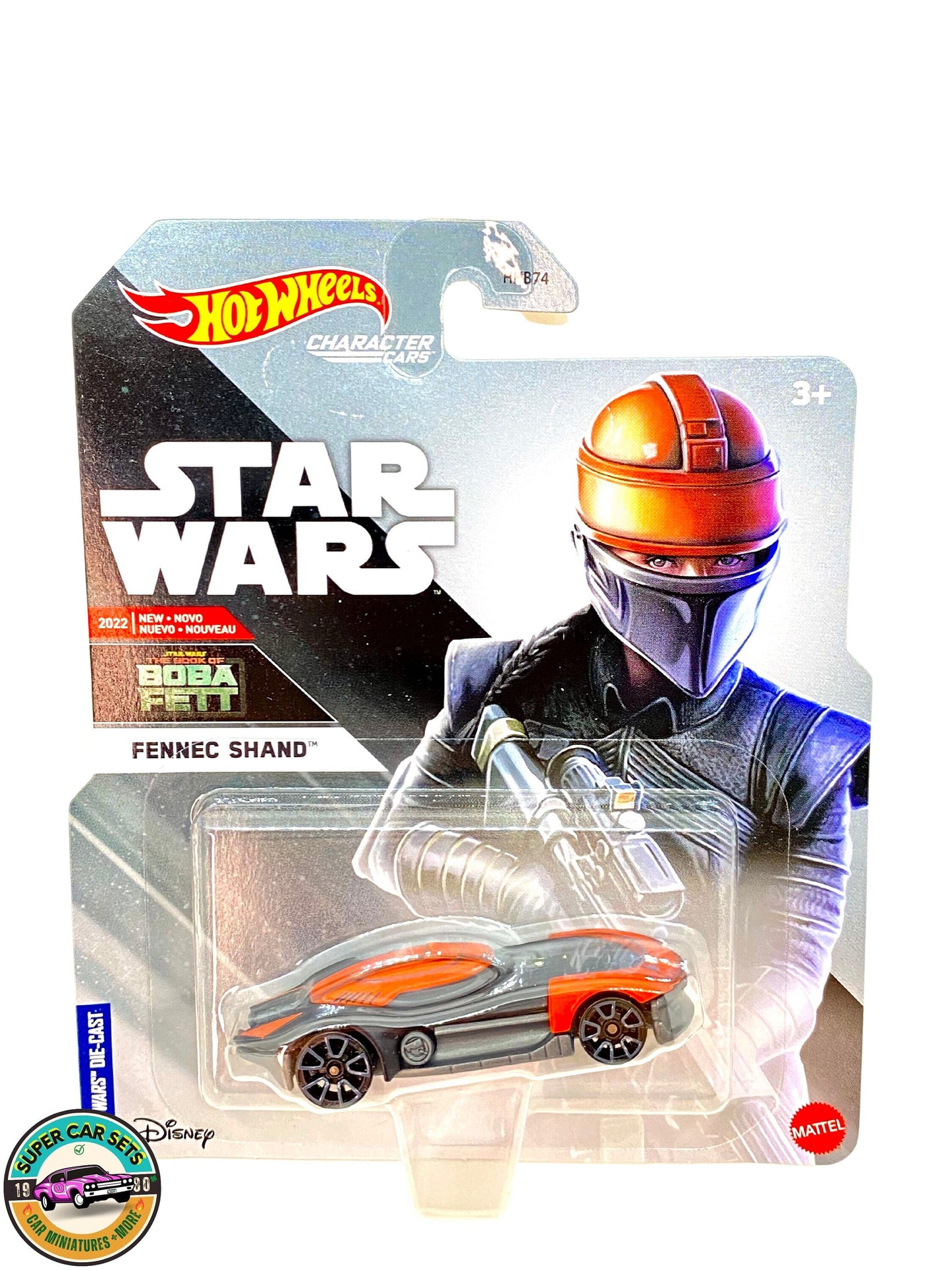 Star Wars - Fennec Shand - Voitures de personnages Hot Wheels