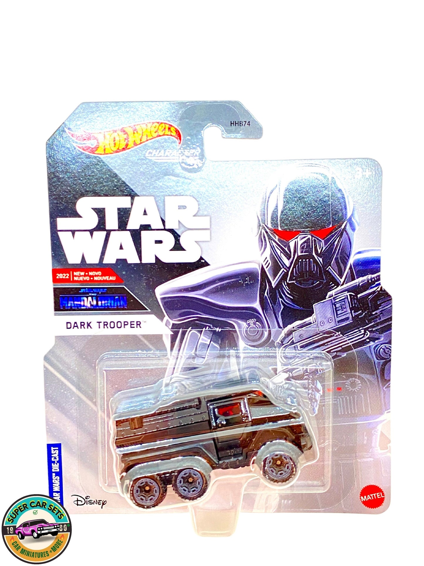 Star Wars – Dark Trooper – Hot Wheels Charakterautos