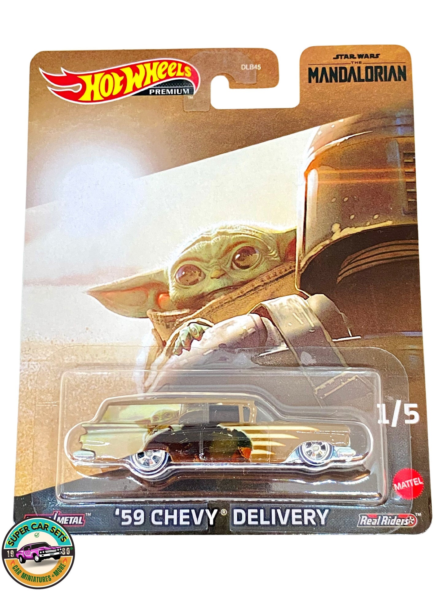 Hot Wheels Premium – Star Wars Mandalorian – (1/5) – Chevy-Lieferung aus dem Jahr 1959