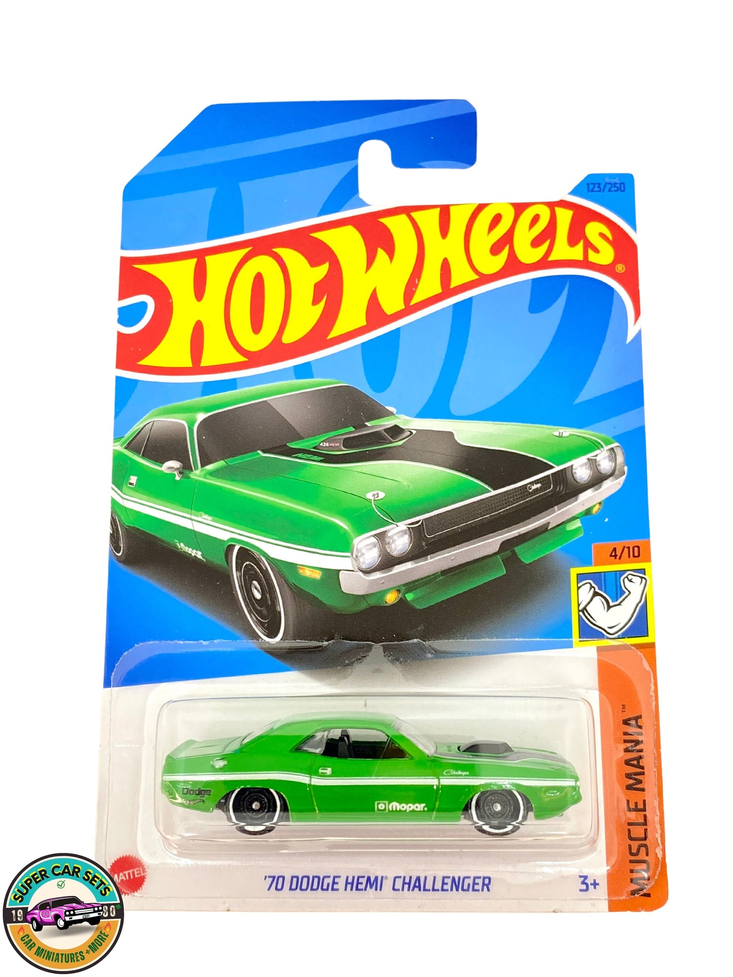 70 Dodge Hemi Challenger - (4/10) - Muscle Mania Hot Wheels