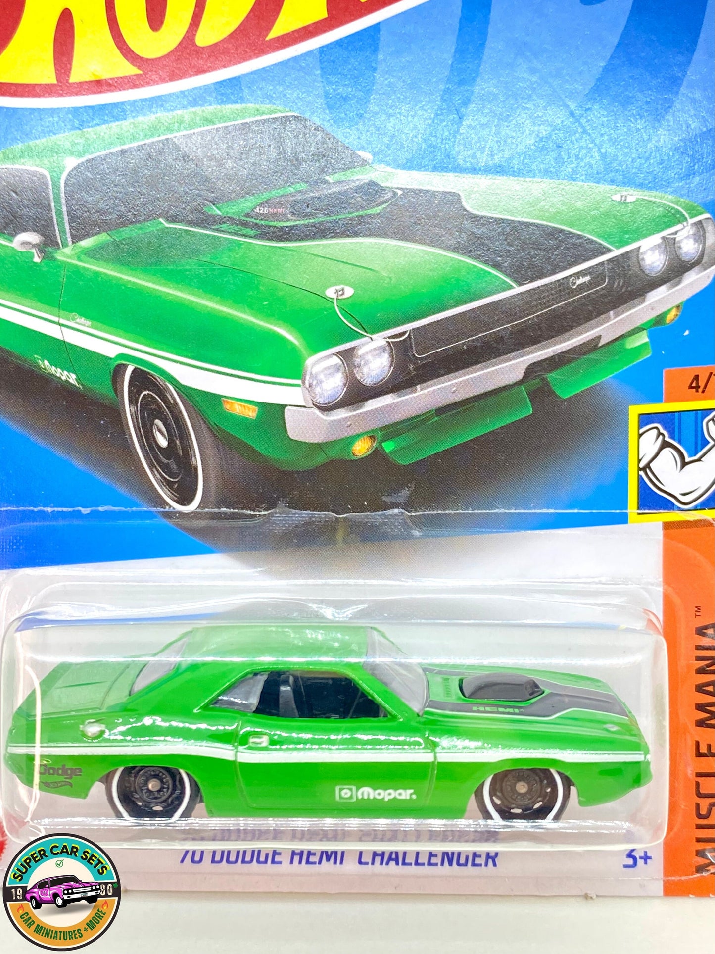 70 Dodge Hemi Challenger – (4/10) – Muscle Mania Hot Wheels